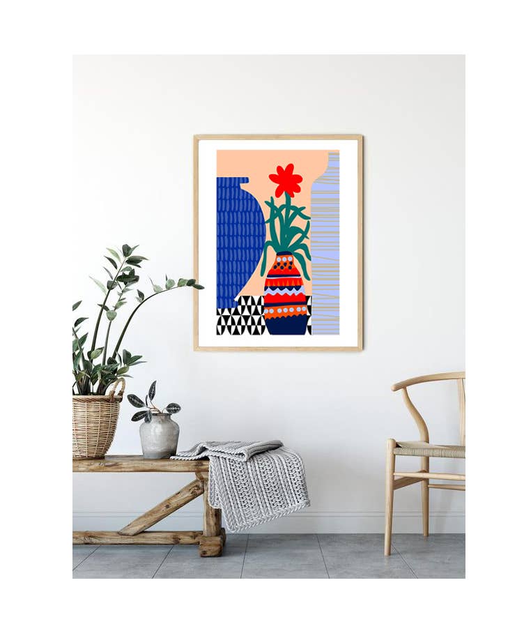 Winter Garden Art Print