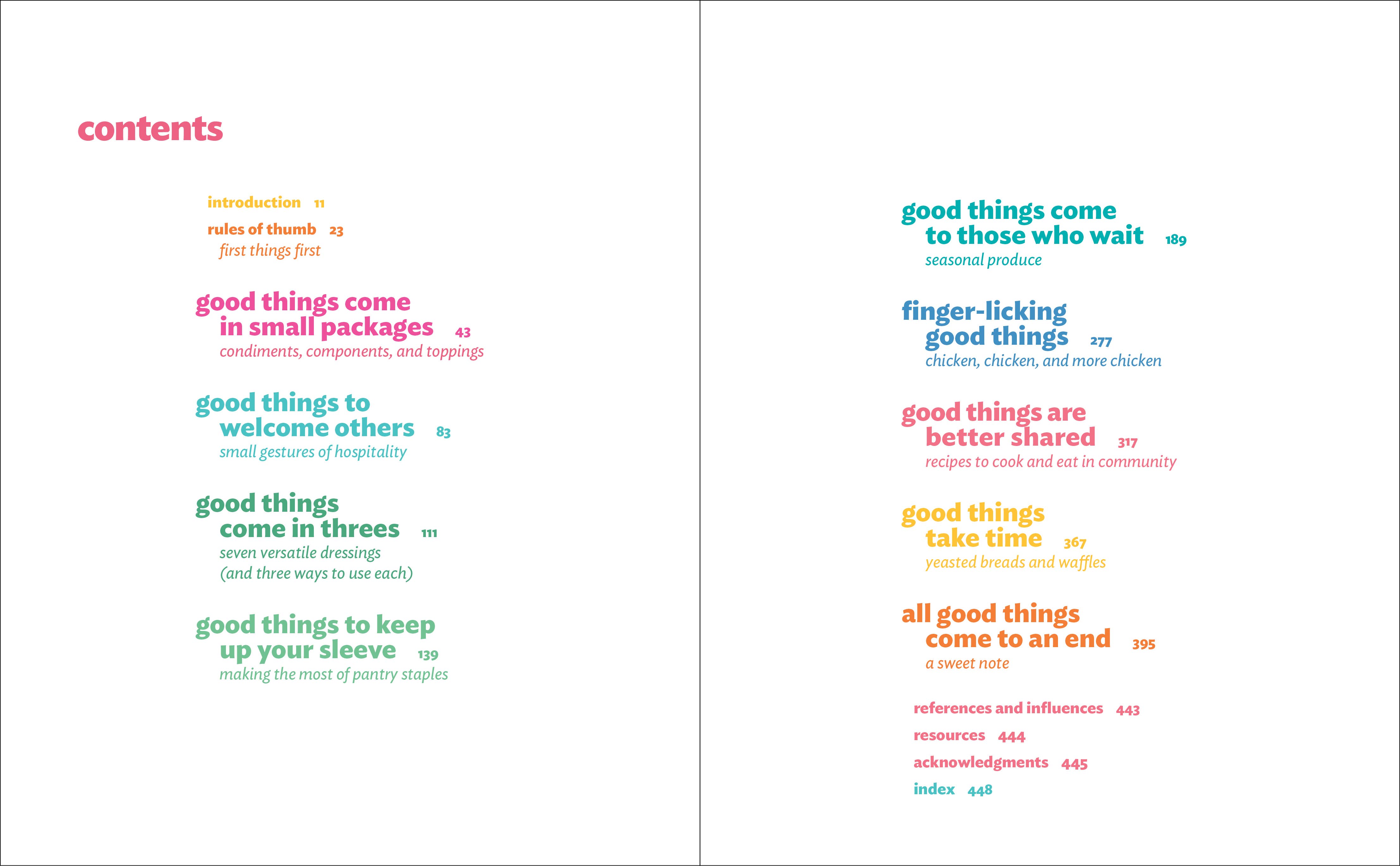 Good Things: Recipes and Rituals to Share with People You Love | Cookbook