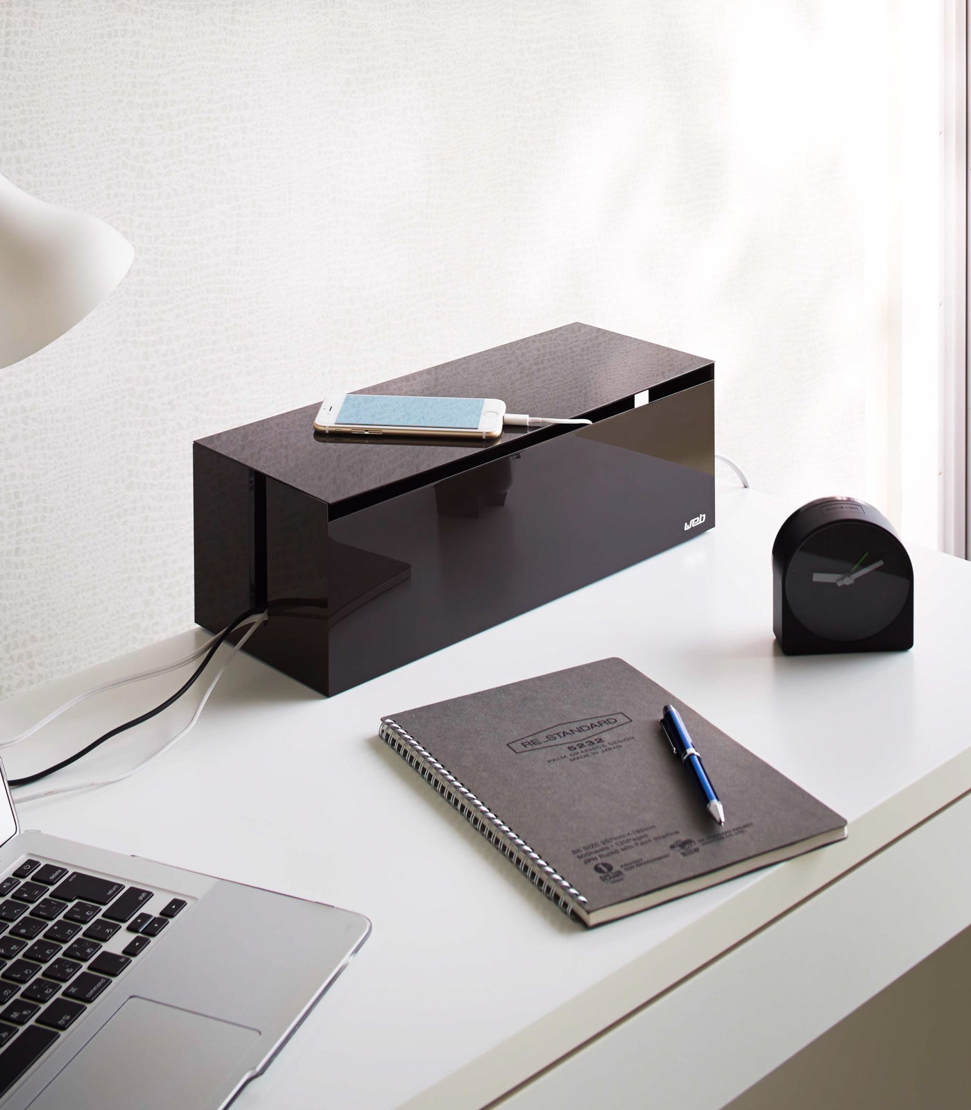 Cable Management Box - Brown