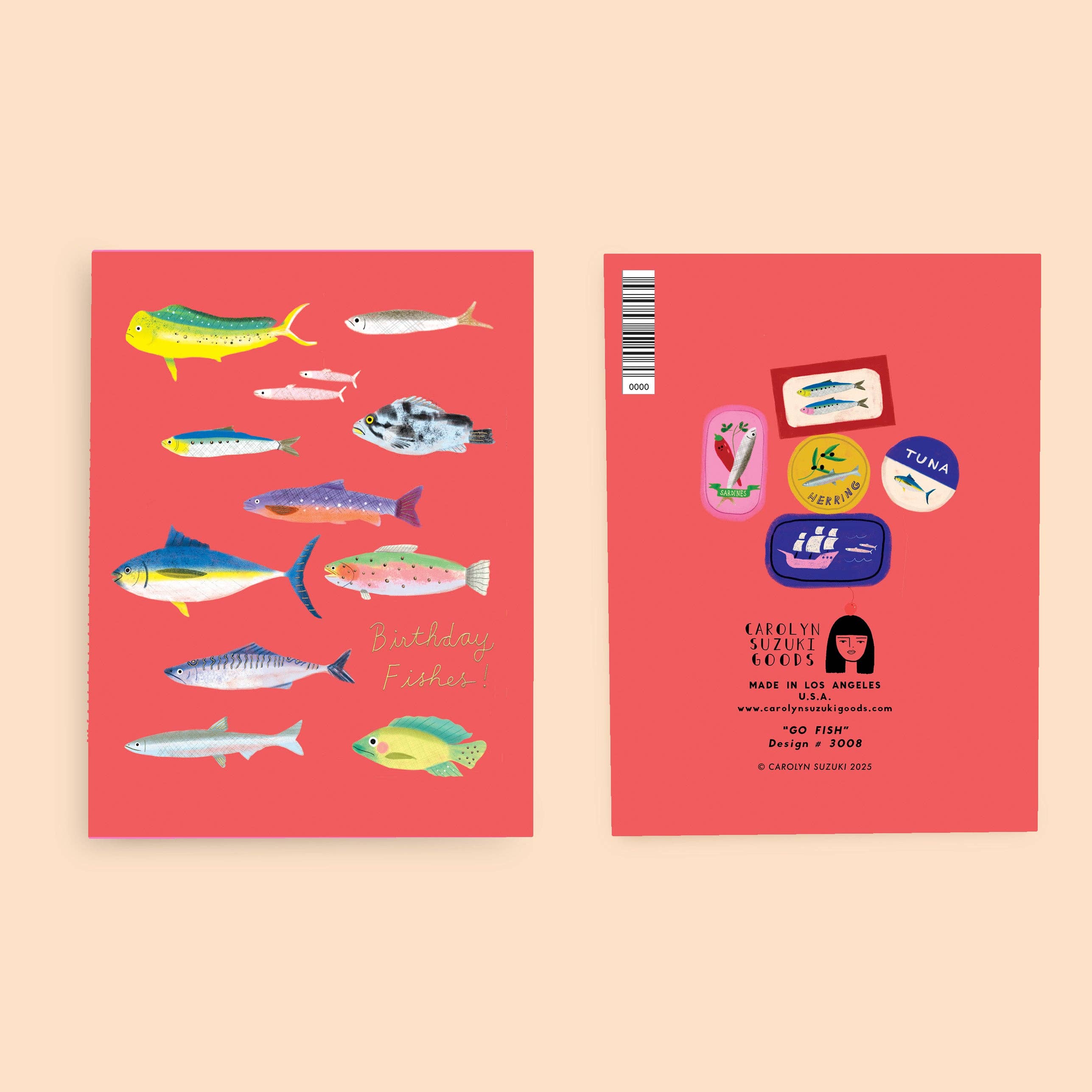 Birthday Fishes! Card