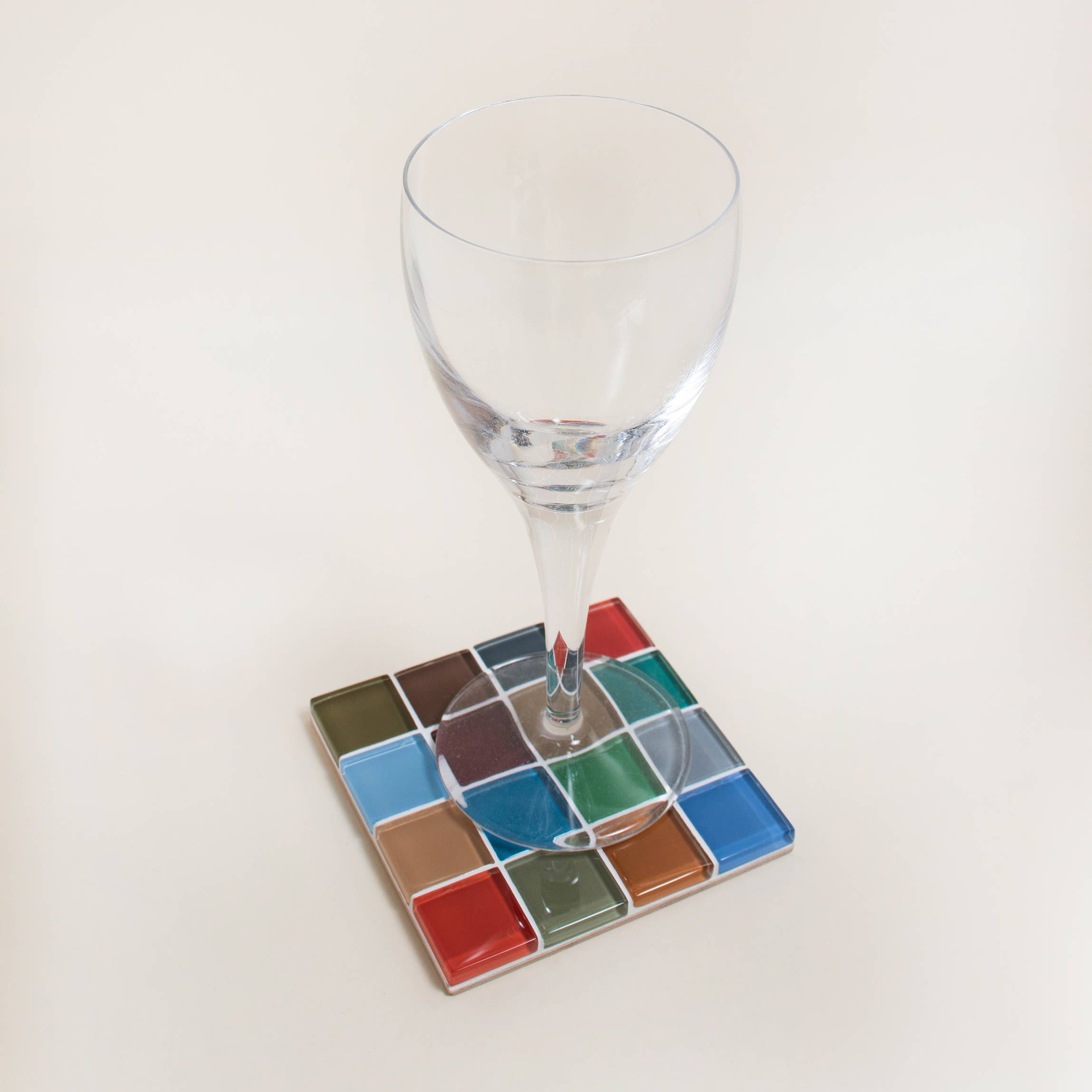 Glass Tile Coaster | The Autumn Sprinkles