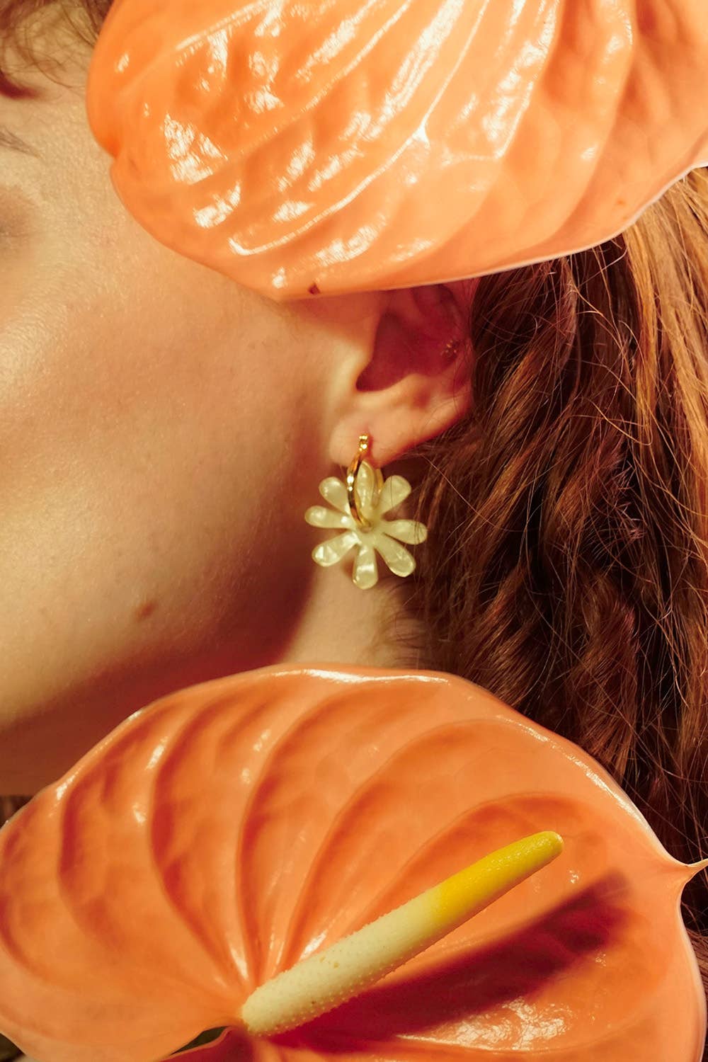 Flower Hoops | Limoncello