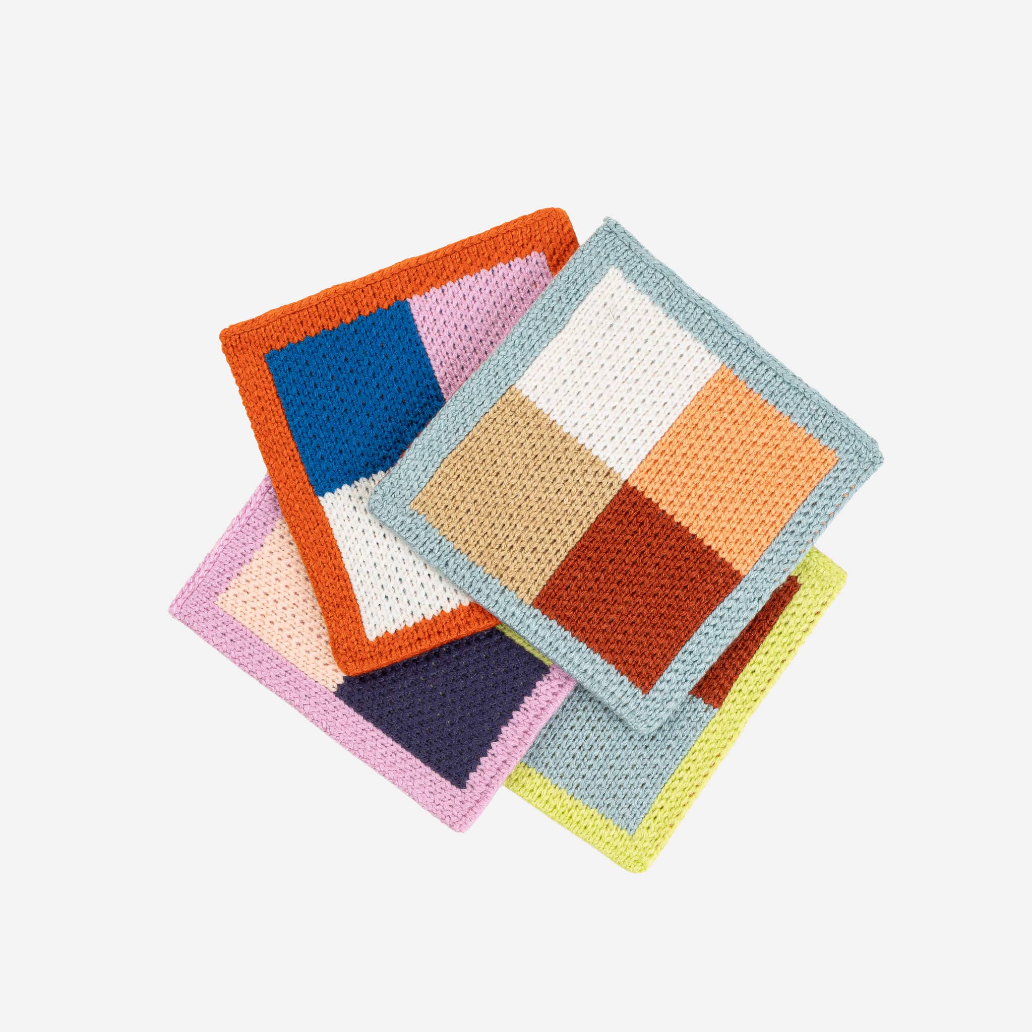 Color Patch Coaster Set | Desert