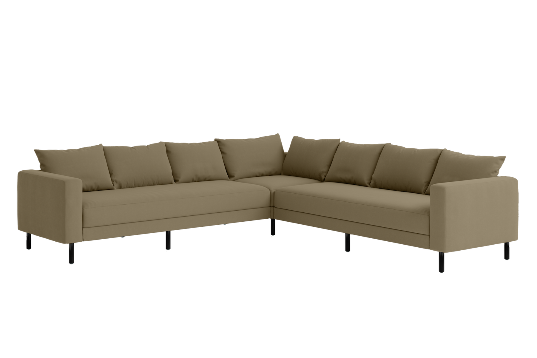The Essential Corner Sectional | 7 Seat | Upcycled Poly