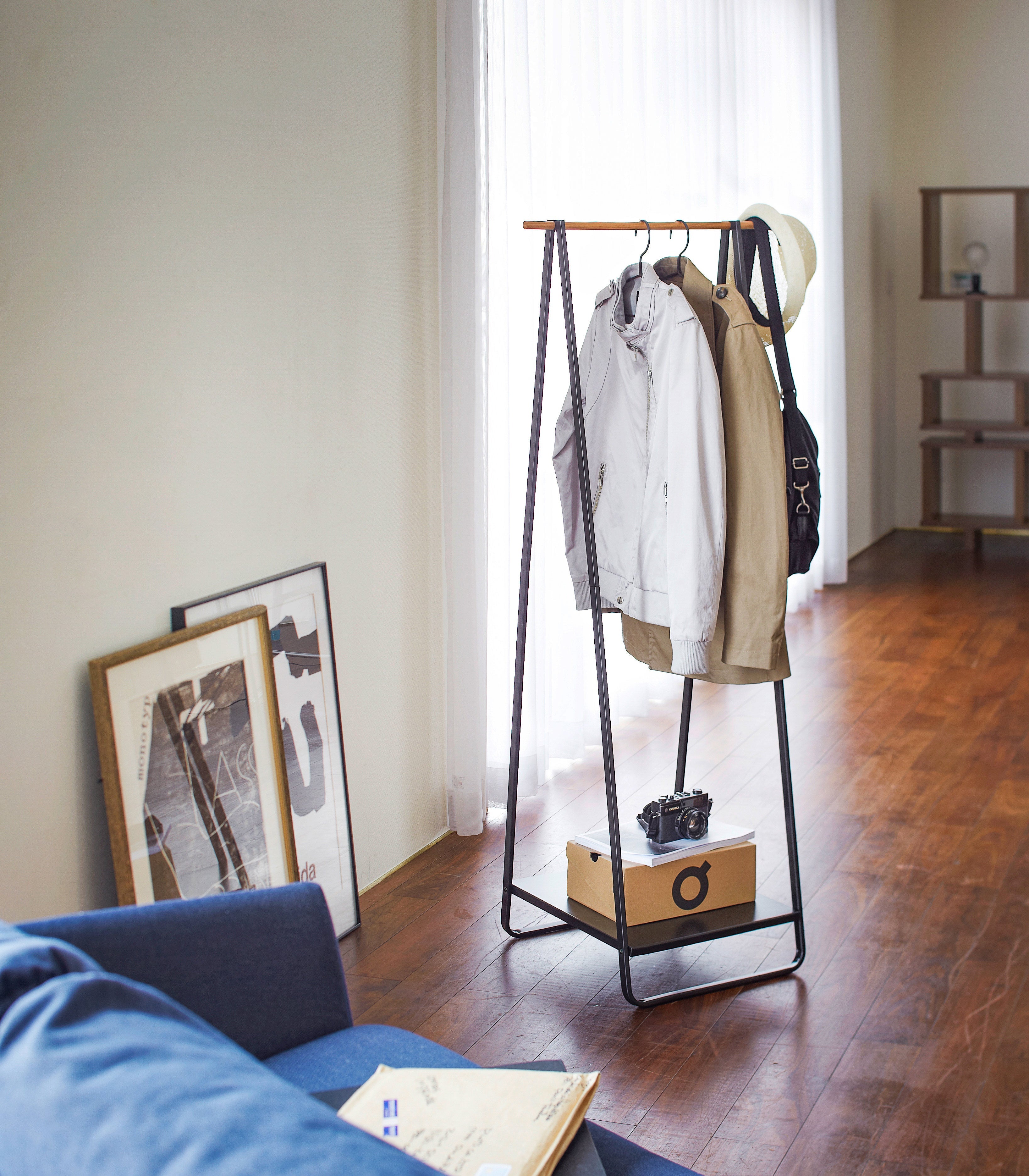 Coat Rack with Shelf