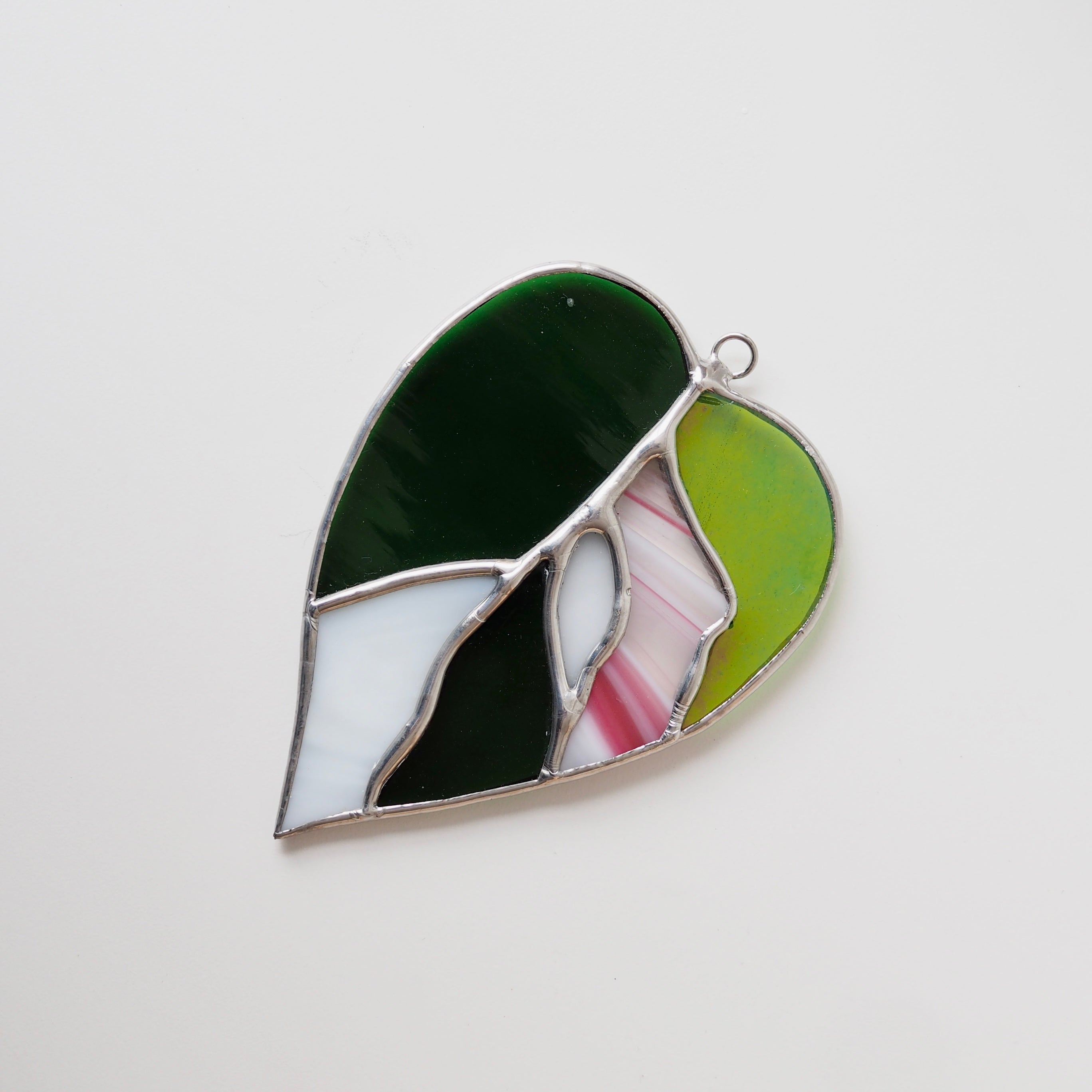 Pothos Leaf Stained Glass