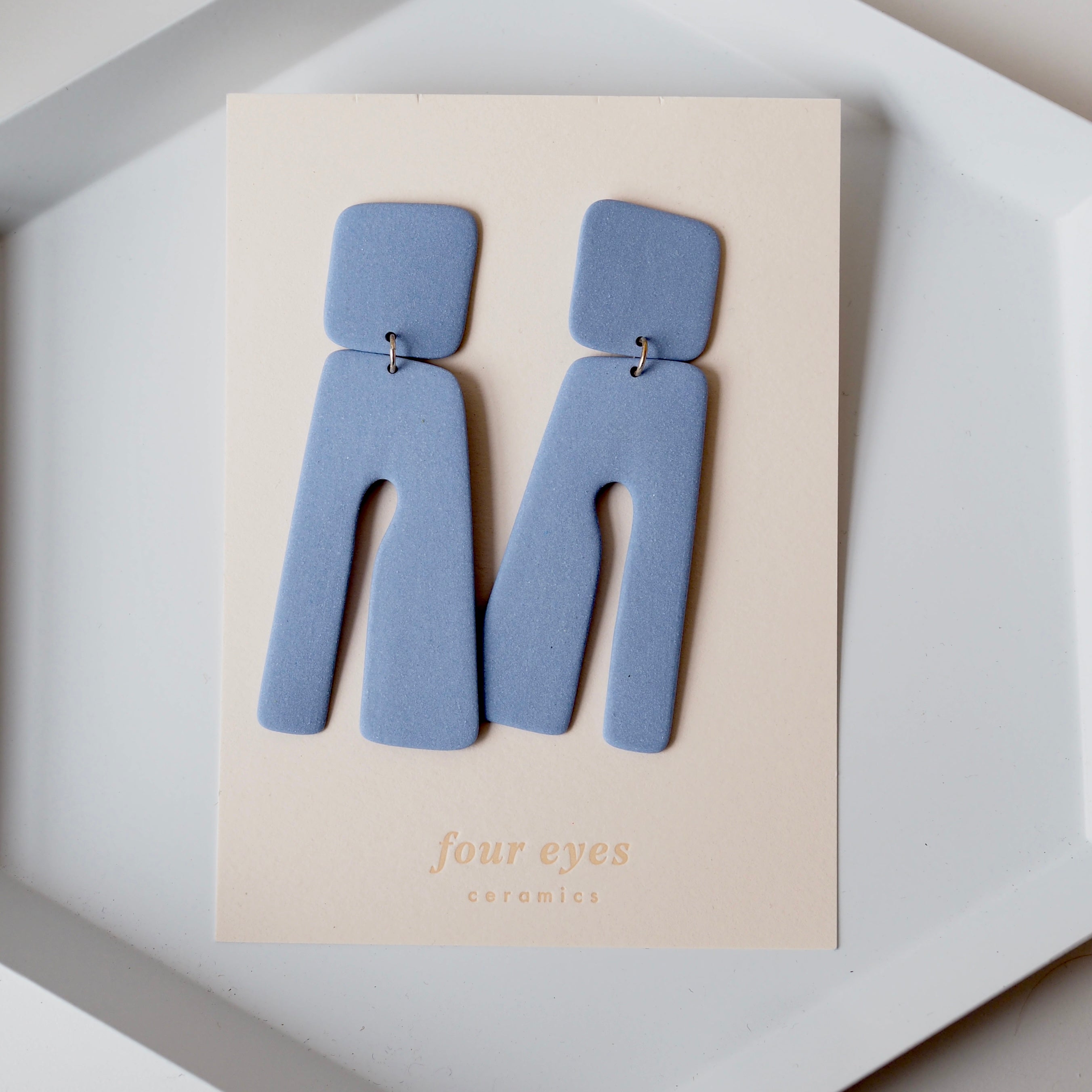 Tassel Earrings Periwinkle