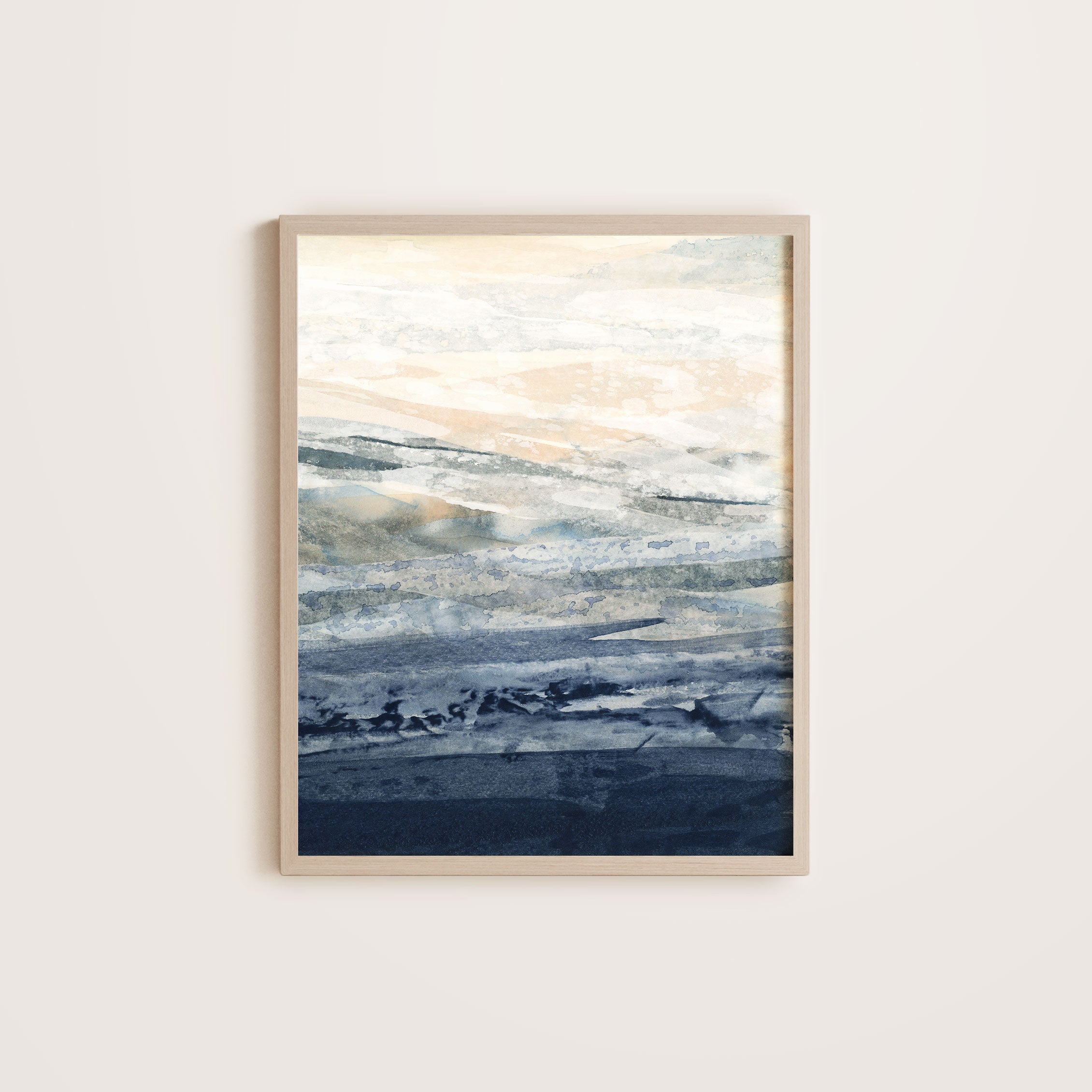 Floating on Waves Print