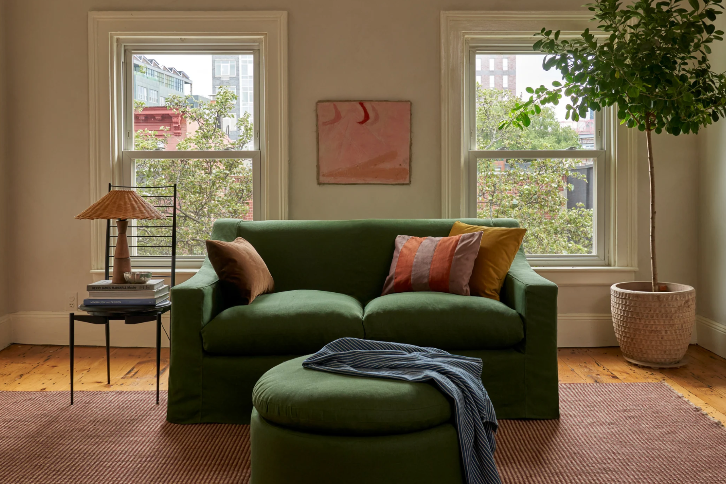 The Evergreen Loveseat | Hemp Blend