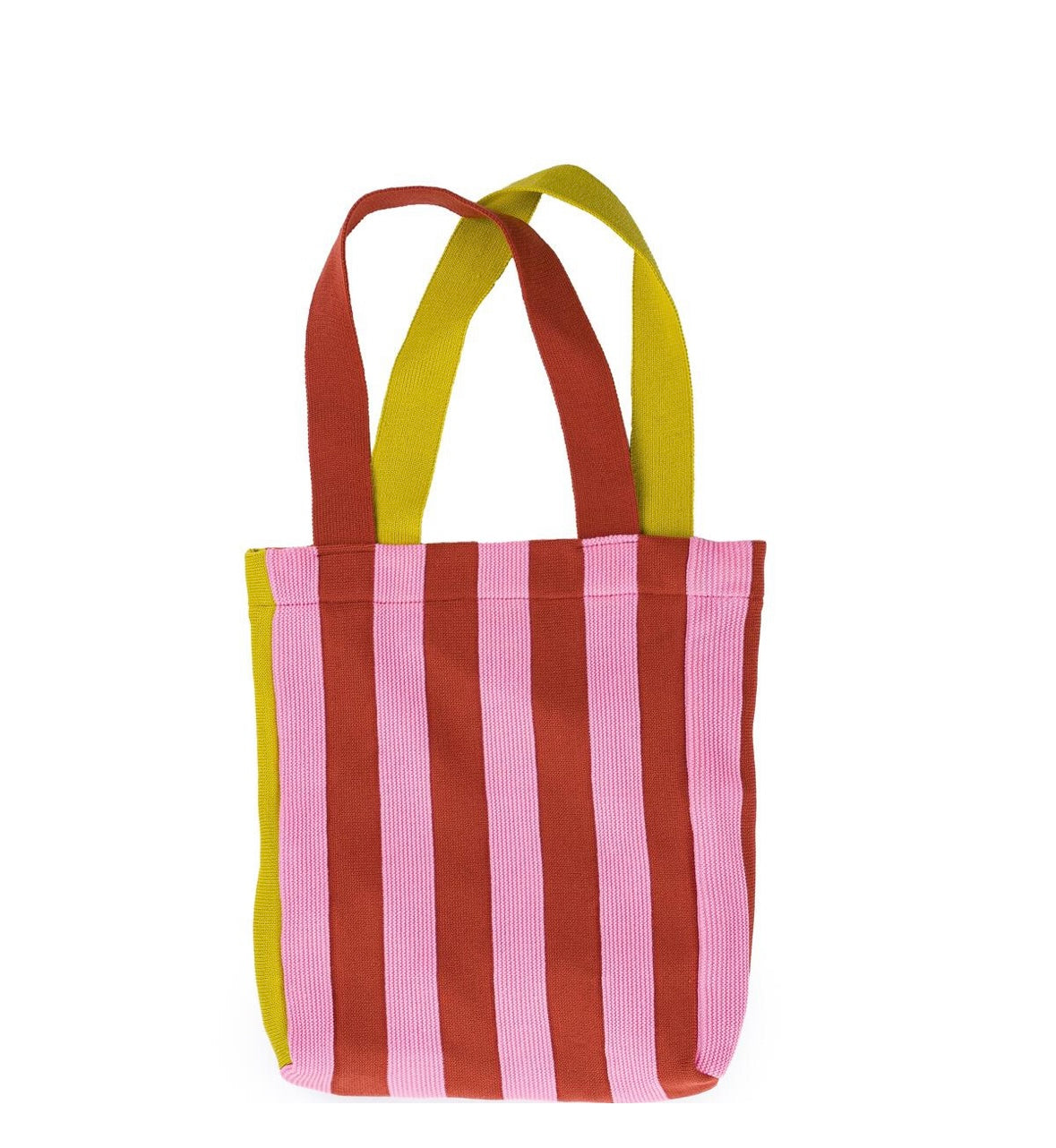 Golden Olive Flame Super Stripe Tote