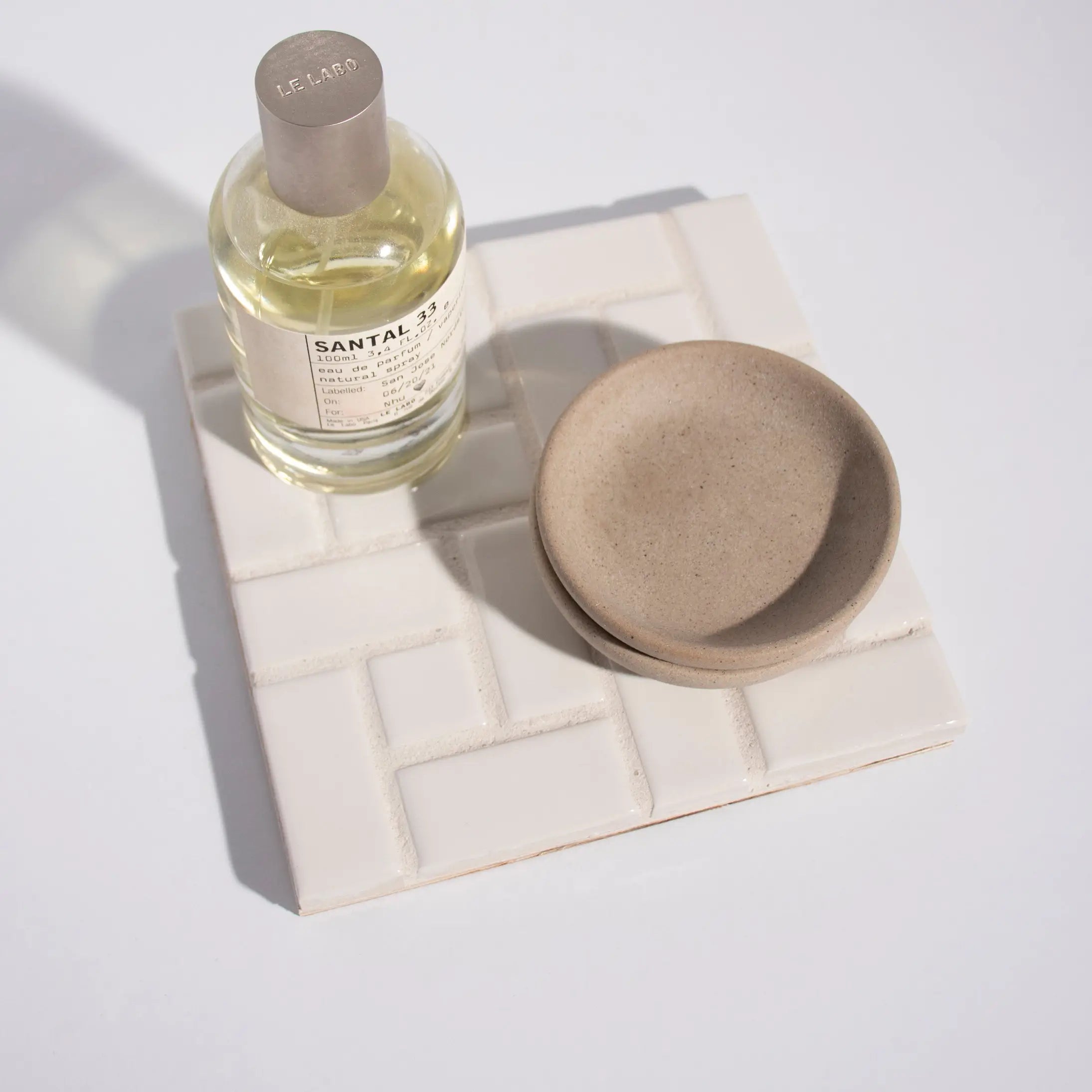 Porcelain Trivet - White