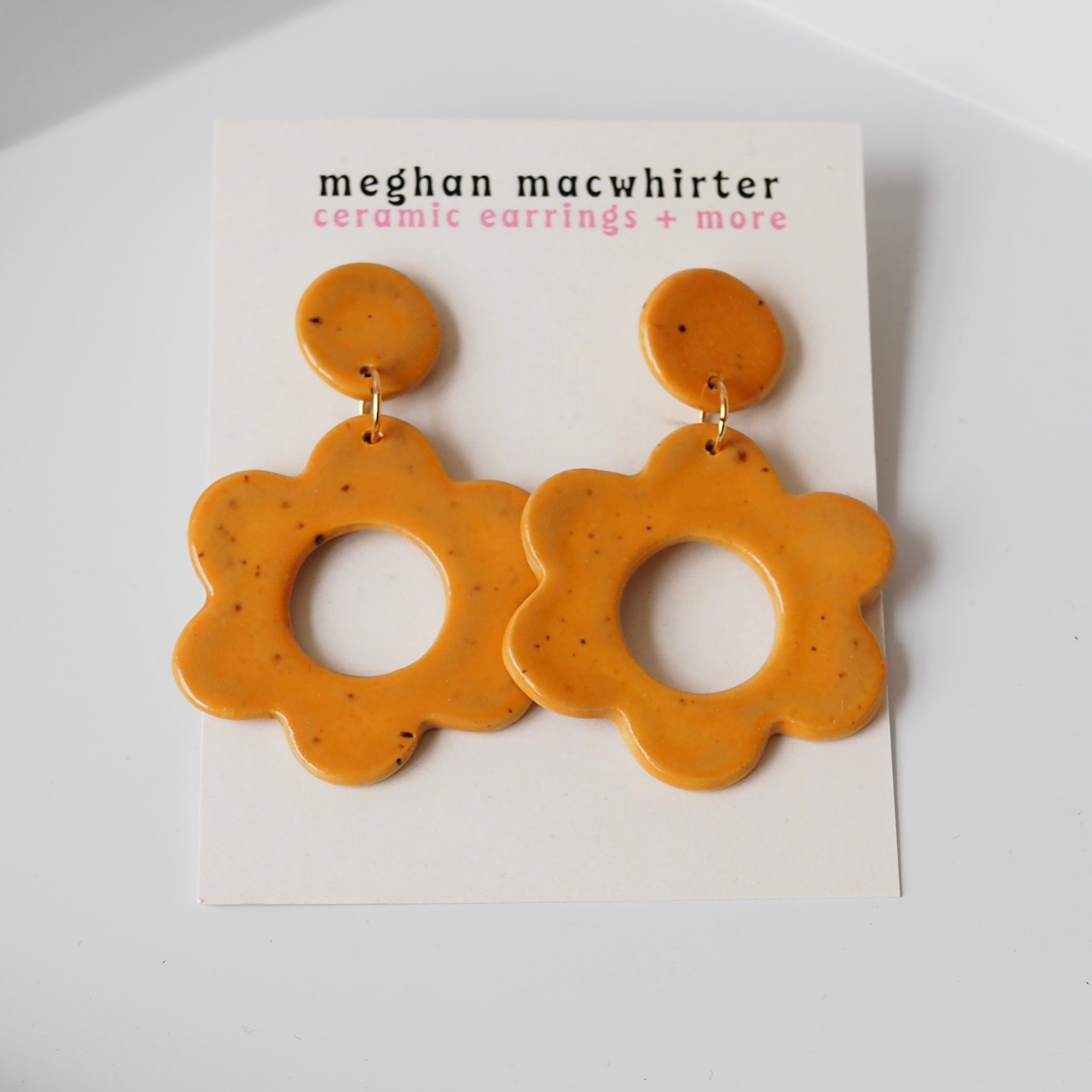 Pattie Earrings - Caramel