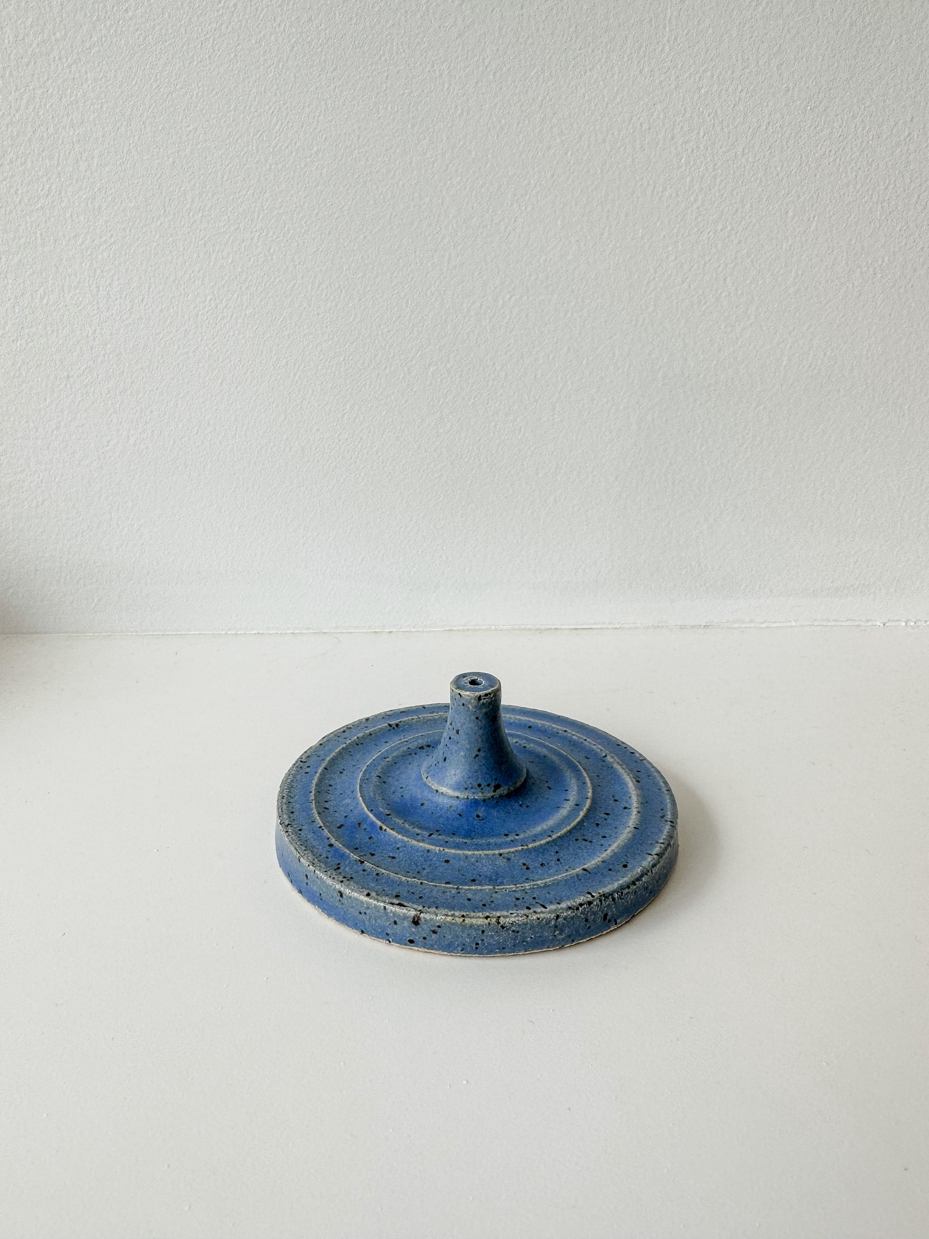 Blue Incense Holder