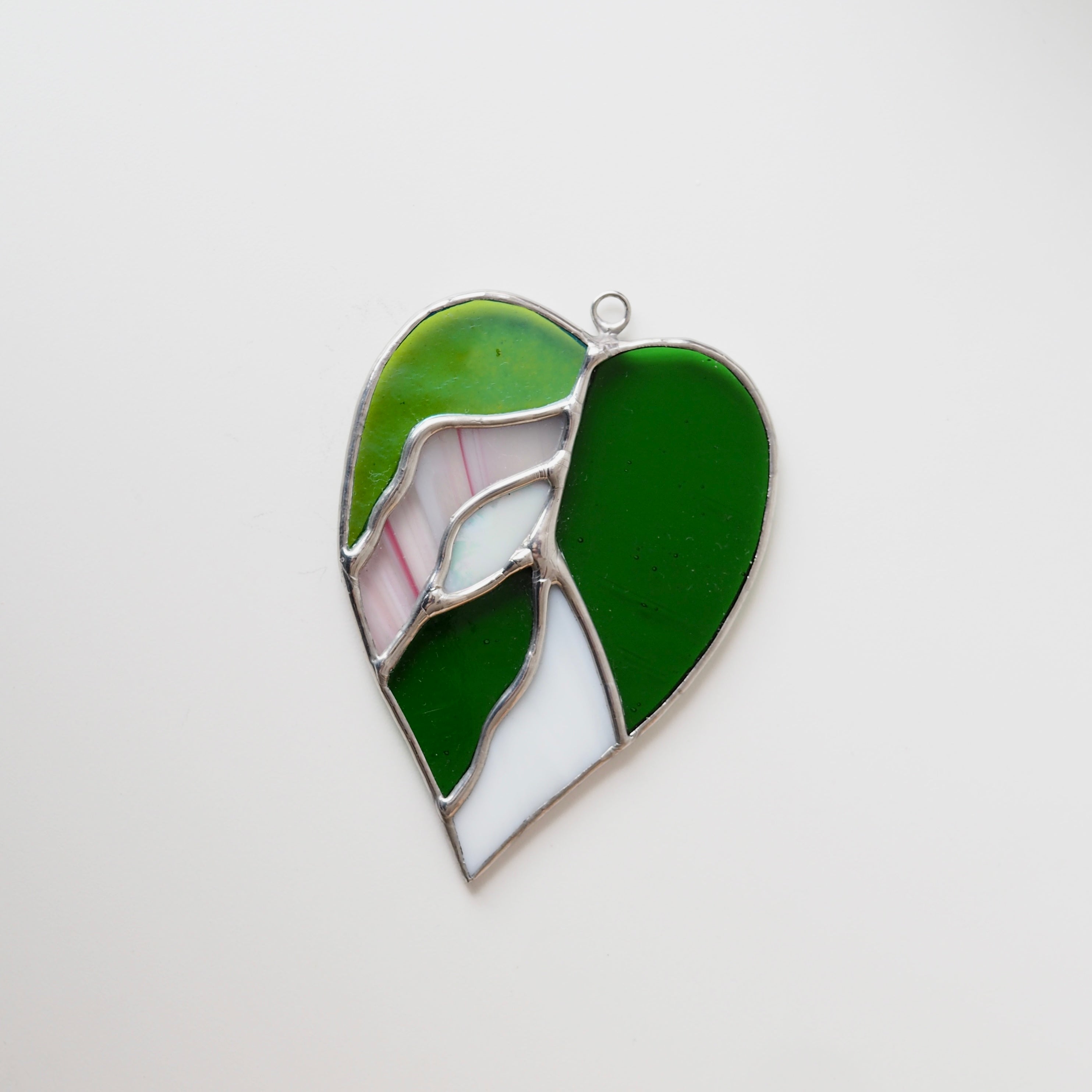 Pothos Leaf Stained Glass