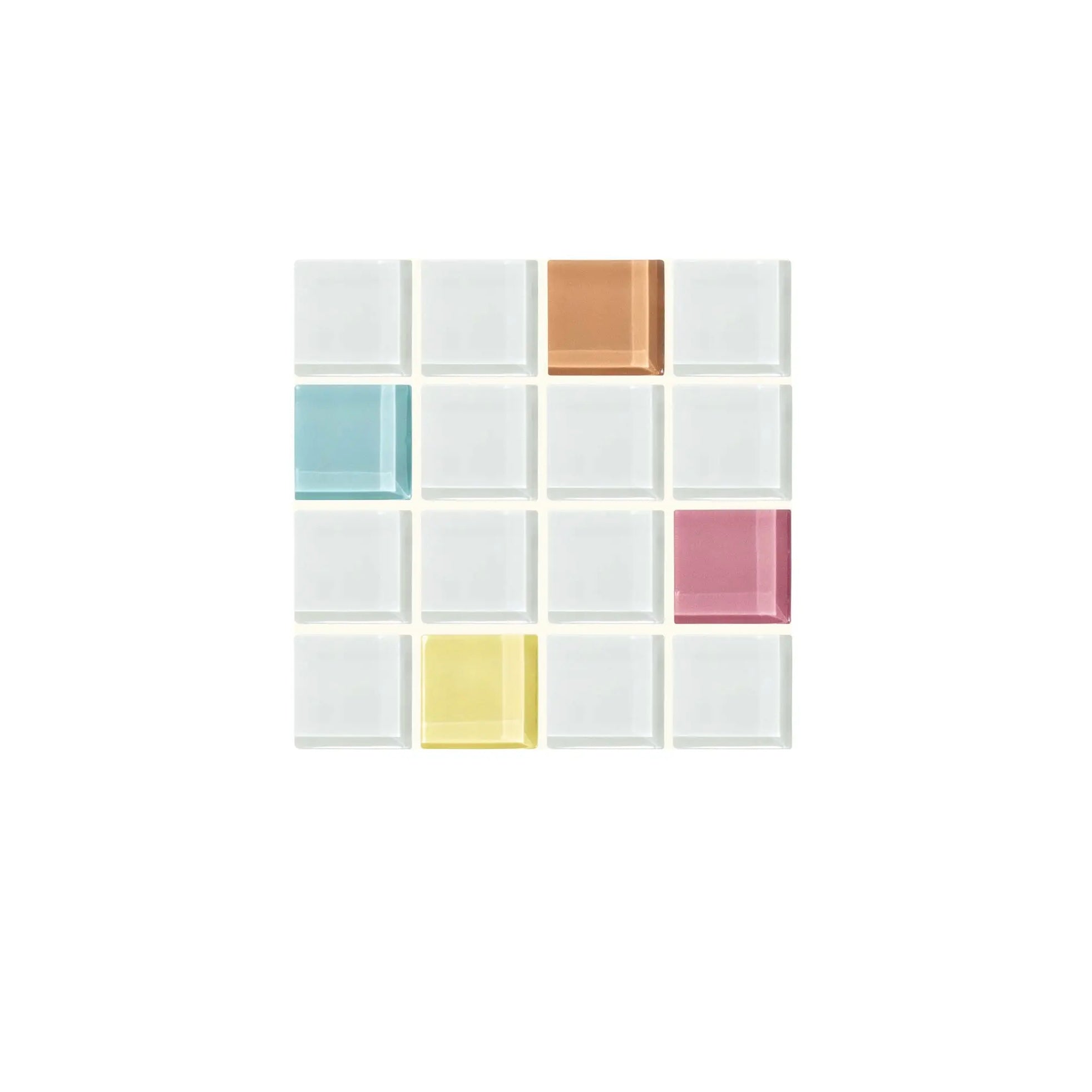 Glass Tile Coaster - Randomness no. 1