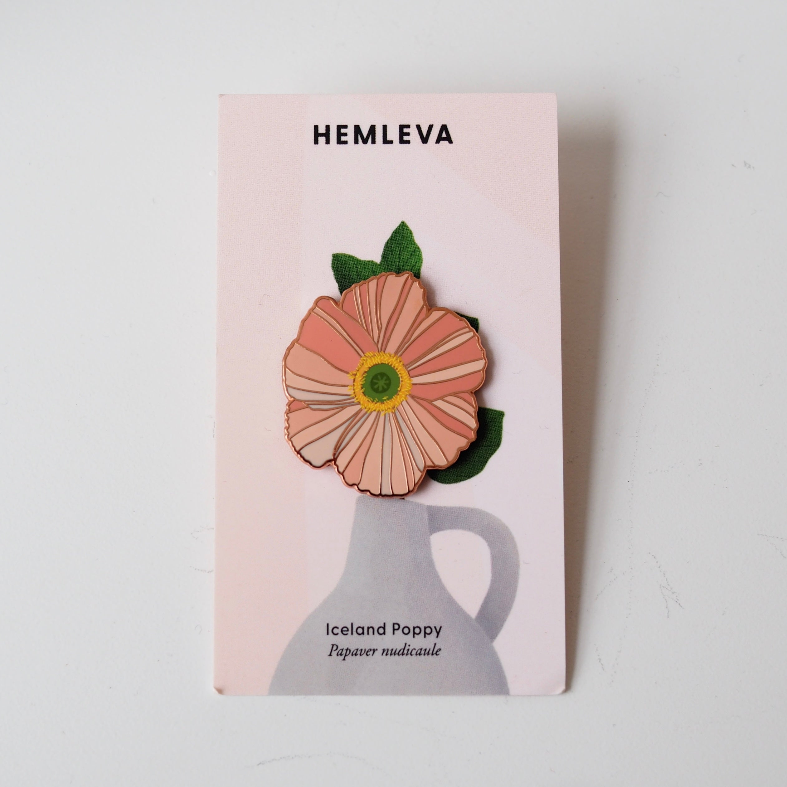 Iceland Poppy Pin