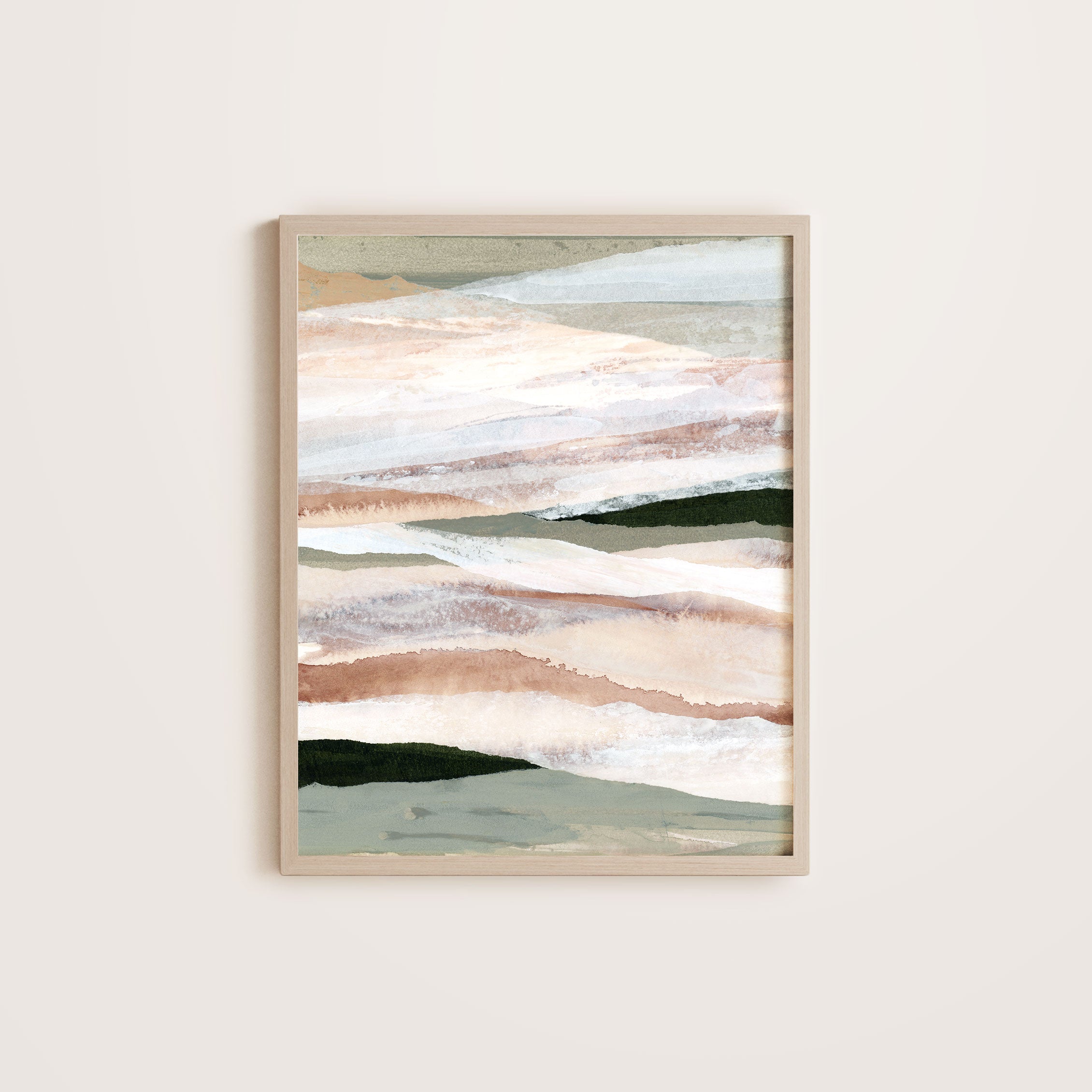 Sage Dunes Print