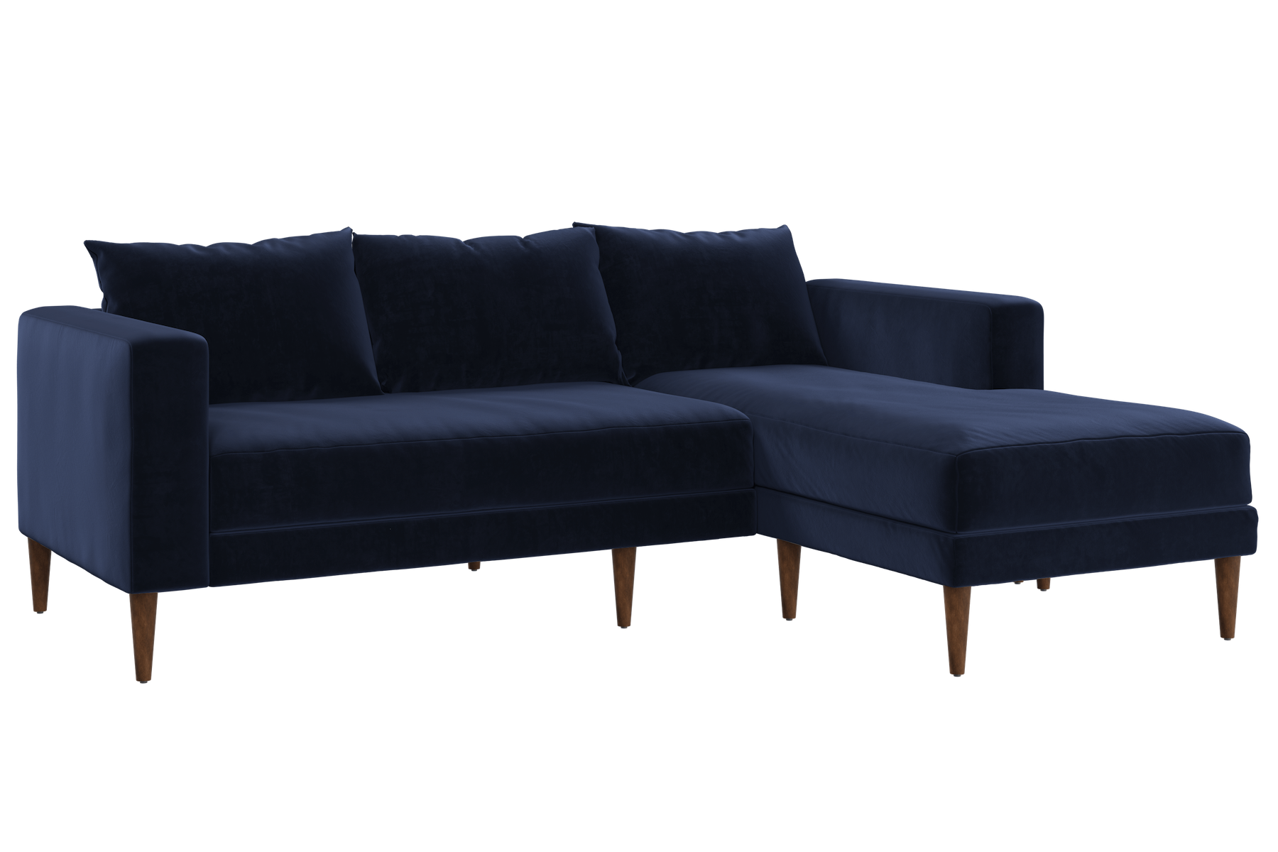 The Essential Sectional | Recycled Velvet