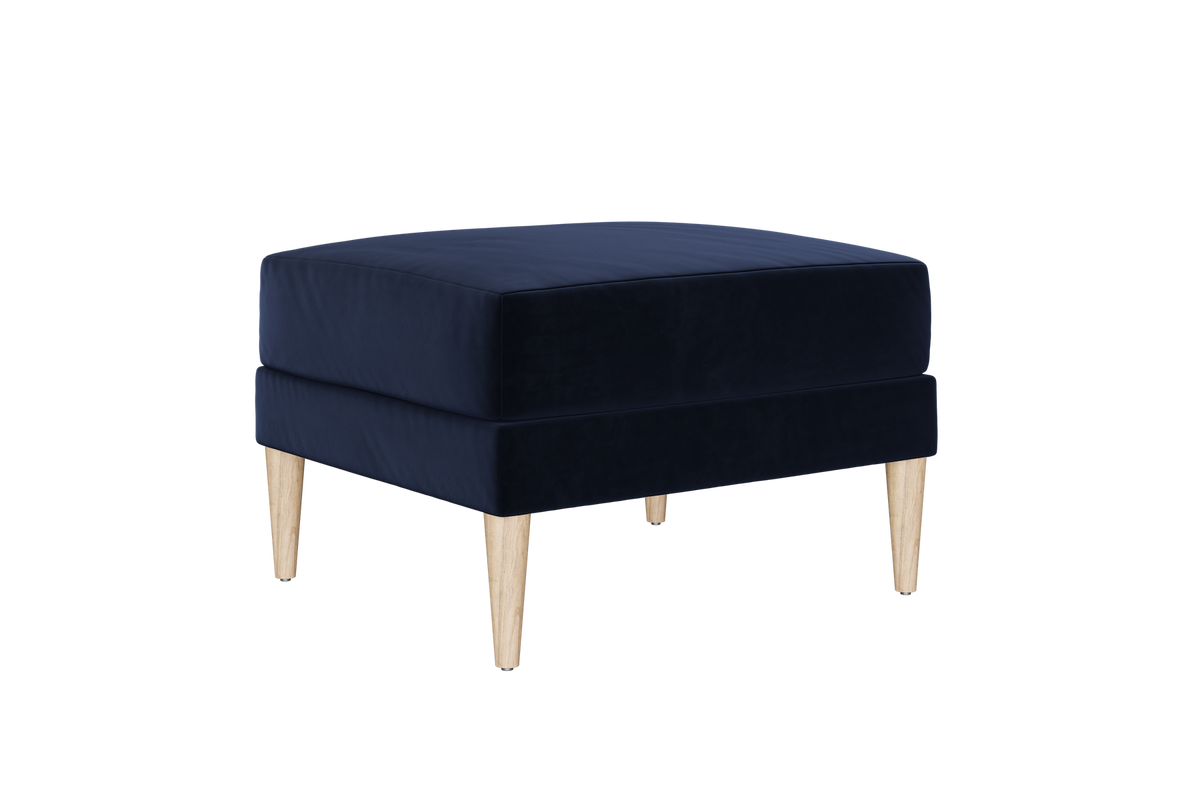 The Essential Ottoman | Recycled Velvet
