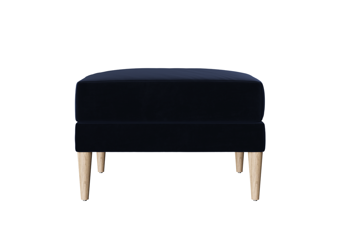 The Essential Ottoman | Recycled Velvet