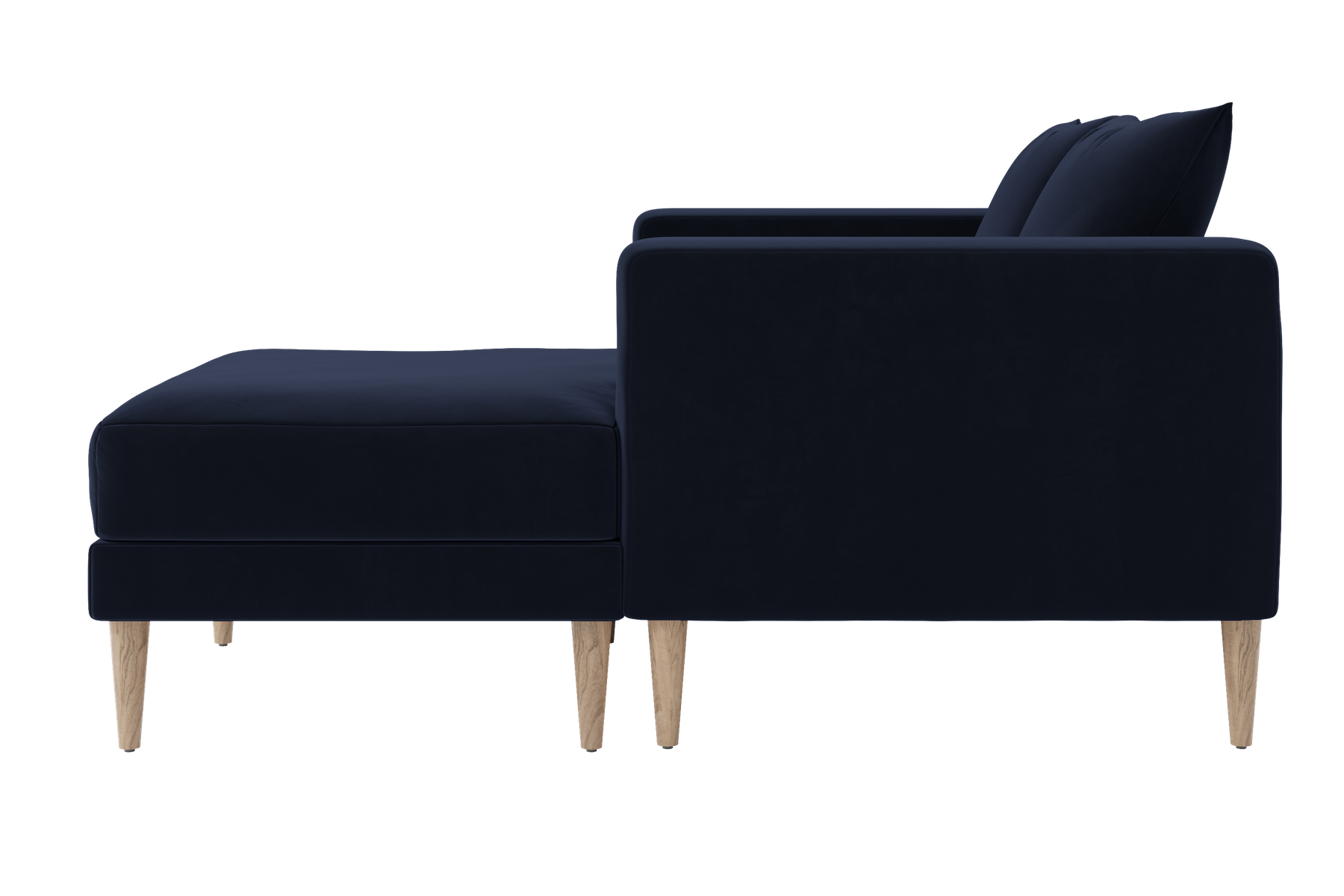 The Essential Loveseat Sectional | Recycled Velvet