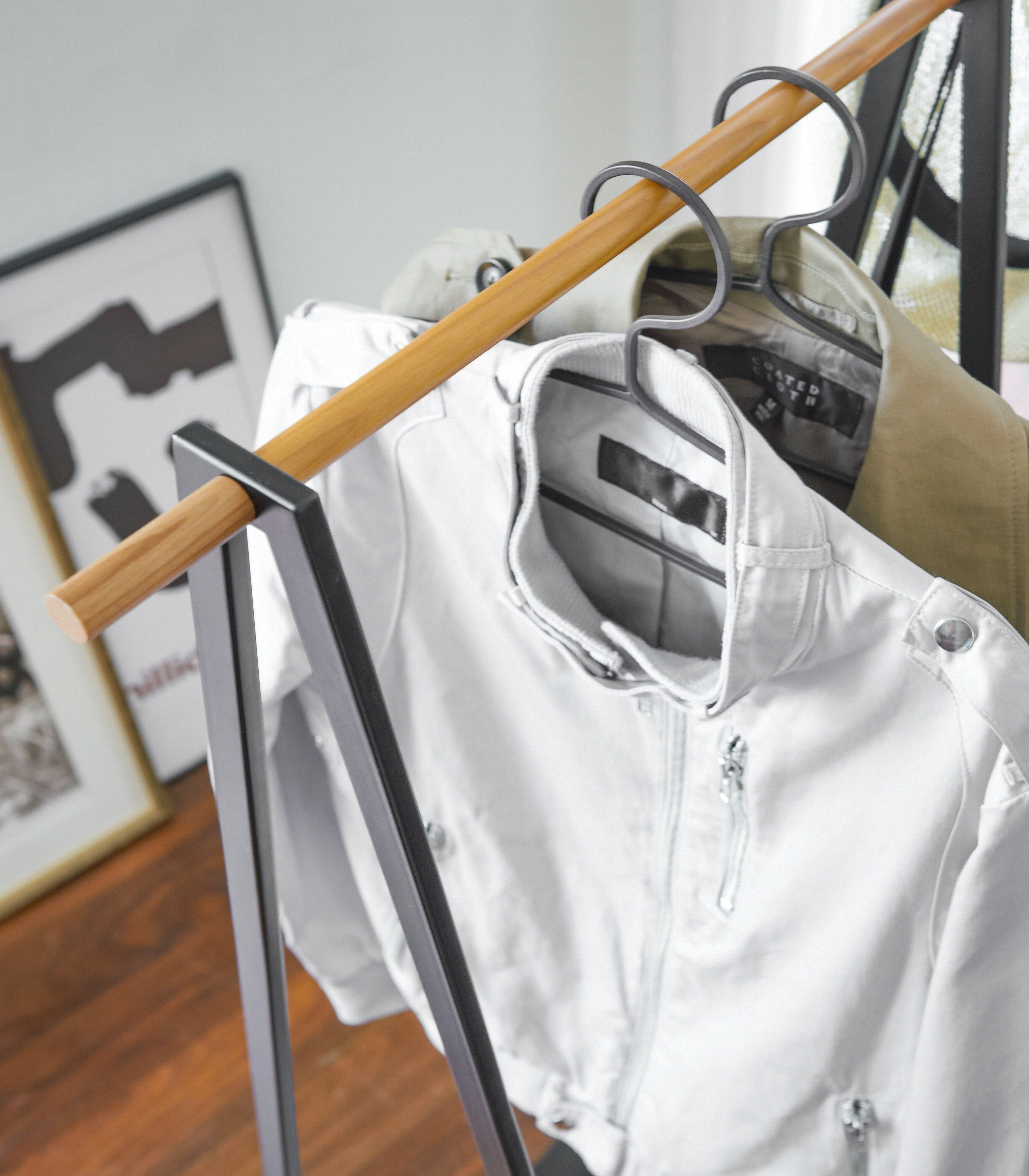 Coat Rack with Shelf