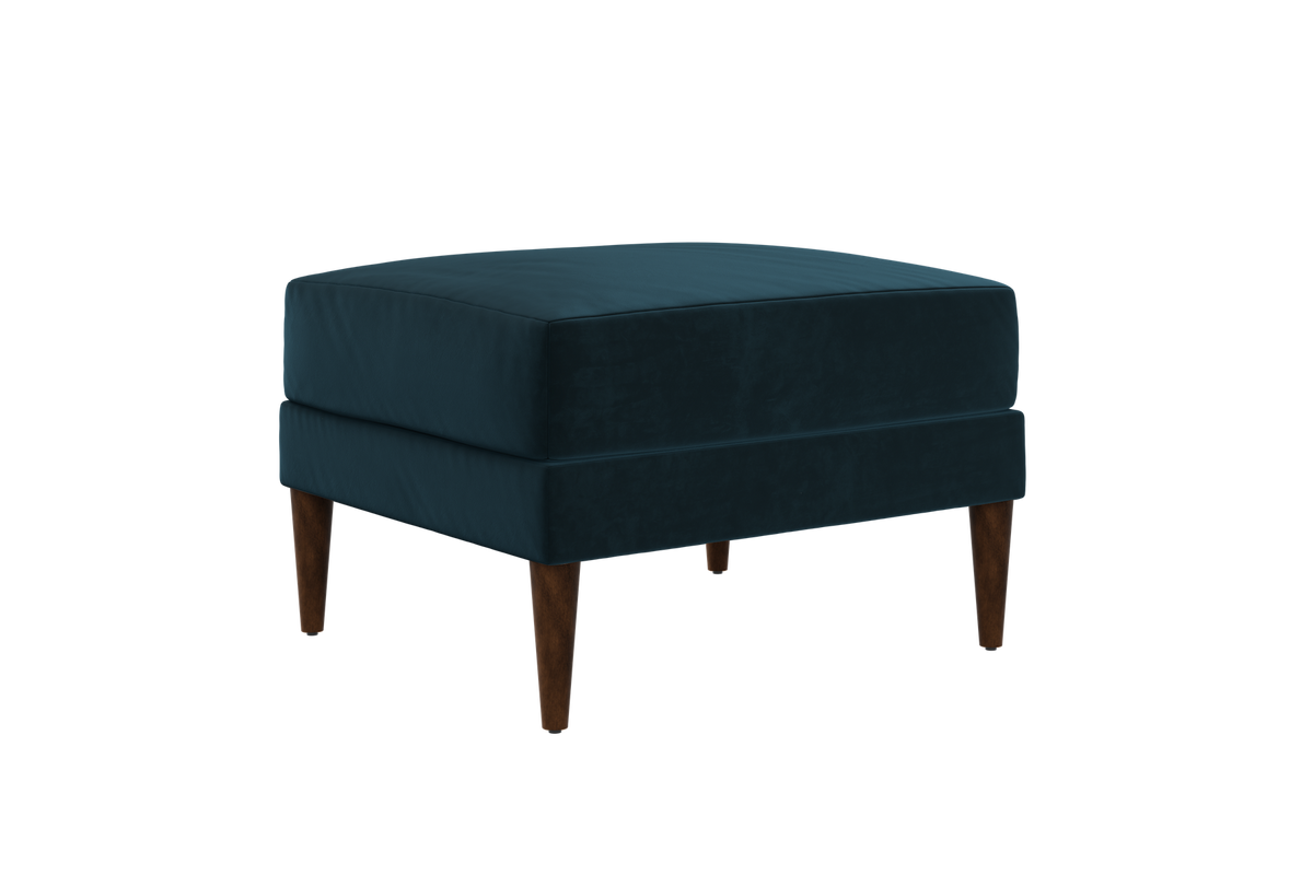The Essential Ottoman | Recycled Velvet