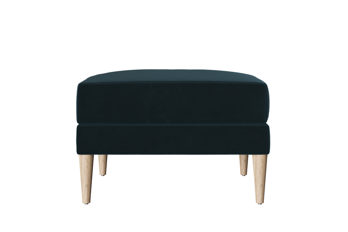 The Essential Ottoman | Recycled Velvet