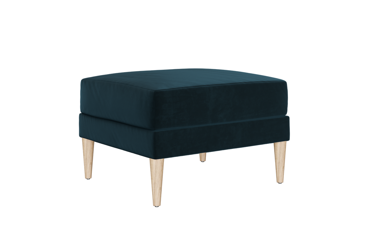 The Essential Ottoman | Recycled Velvet