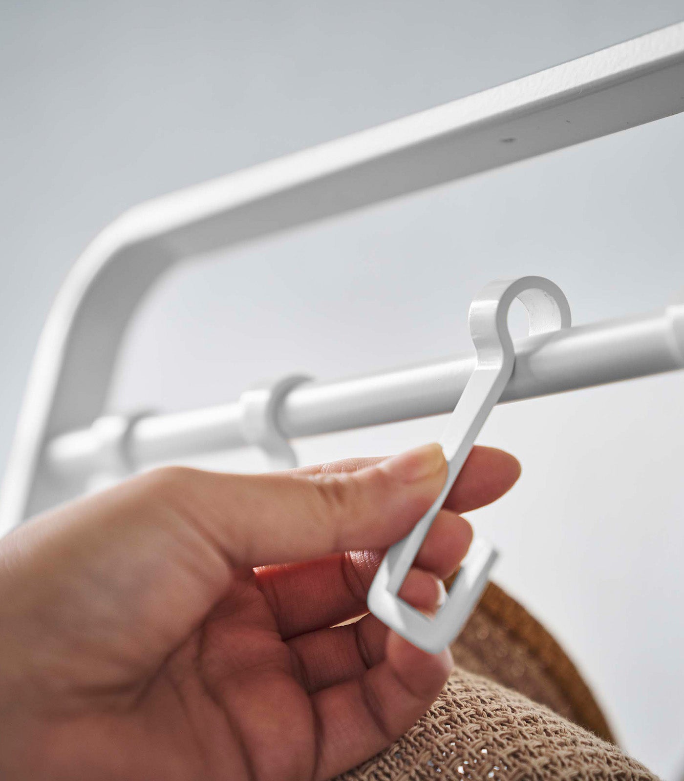 Coat Rack with Hat Storage