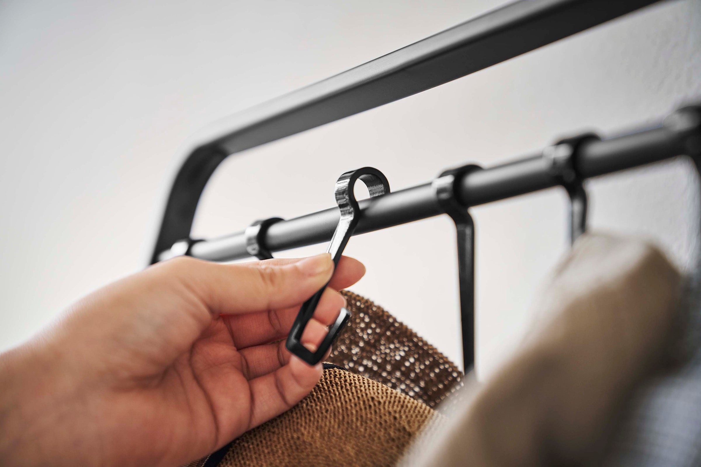 Coat Rack with Hat Storage