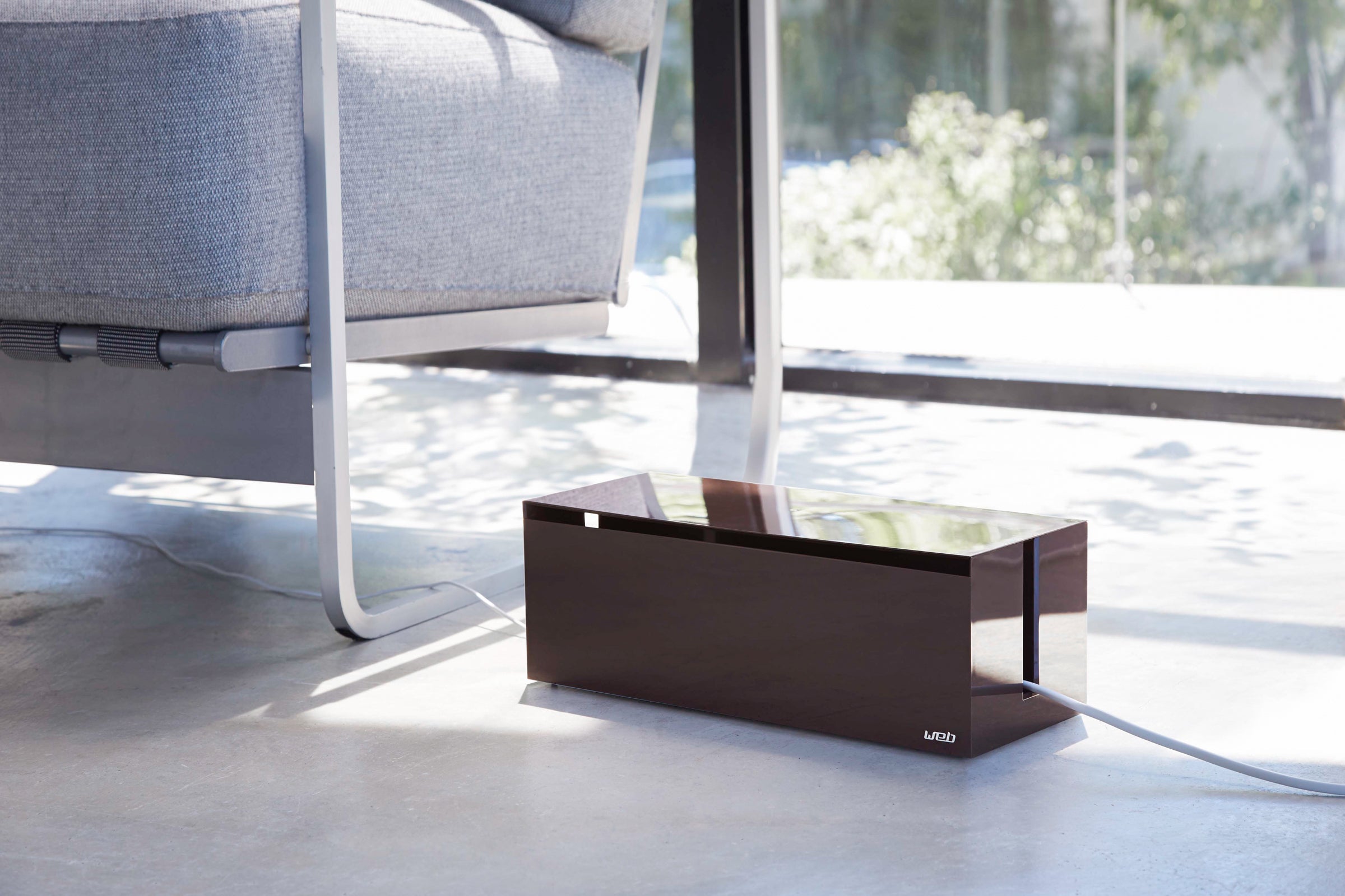 Cable Management Box - Brown