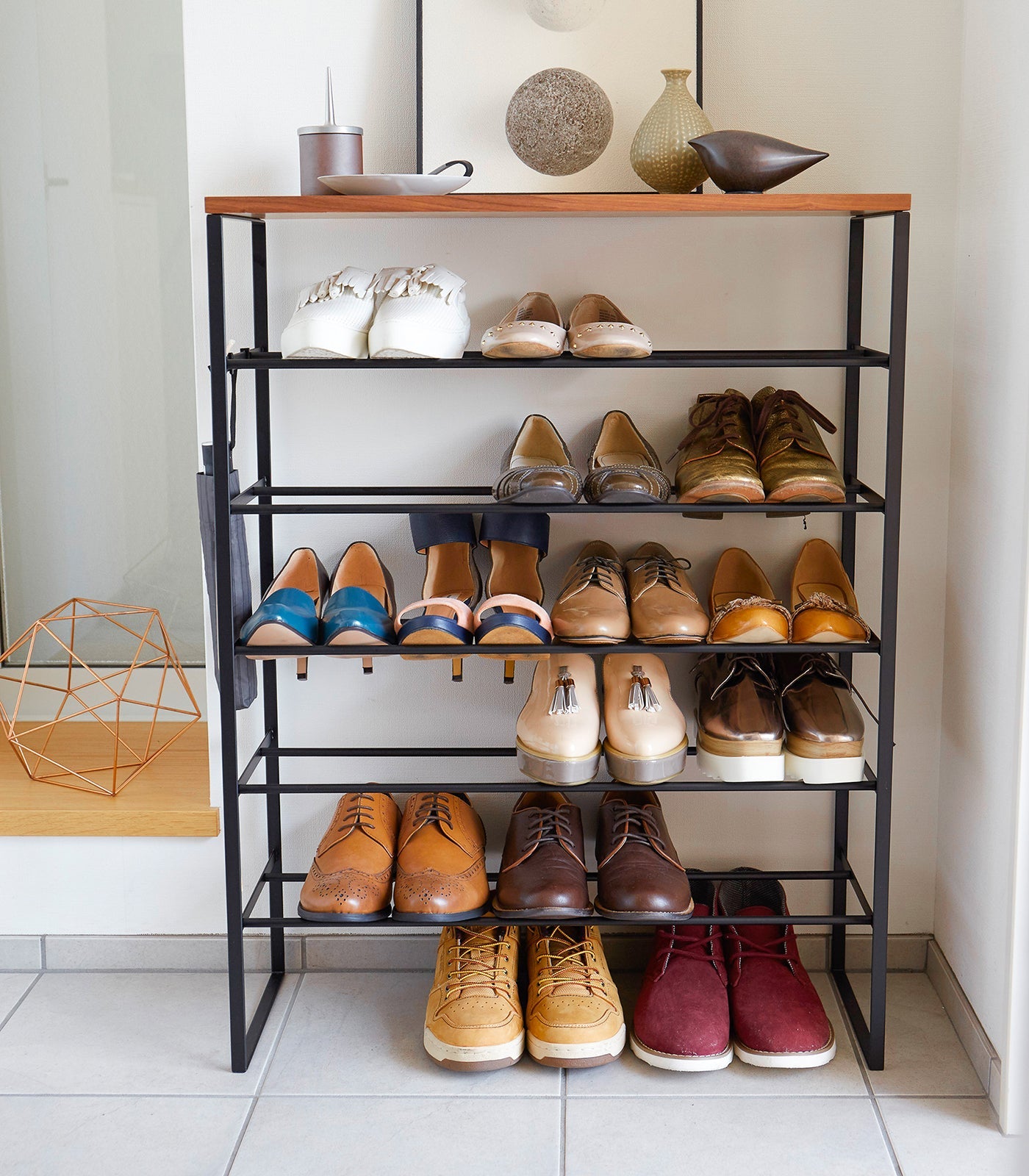 Six-Tier Shoe Rack