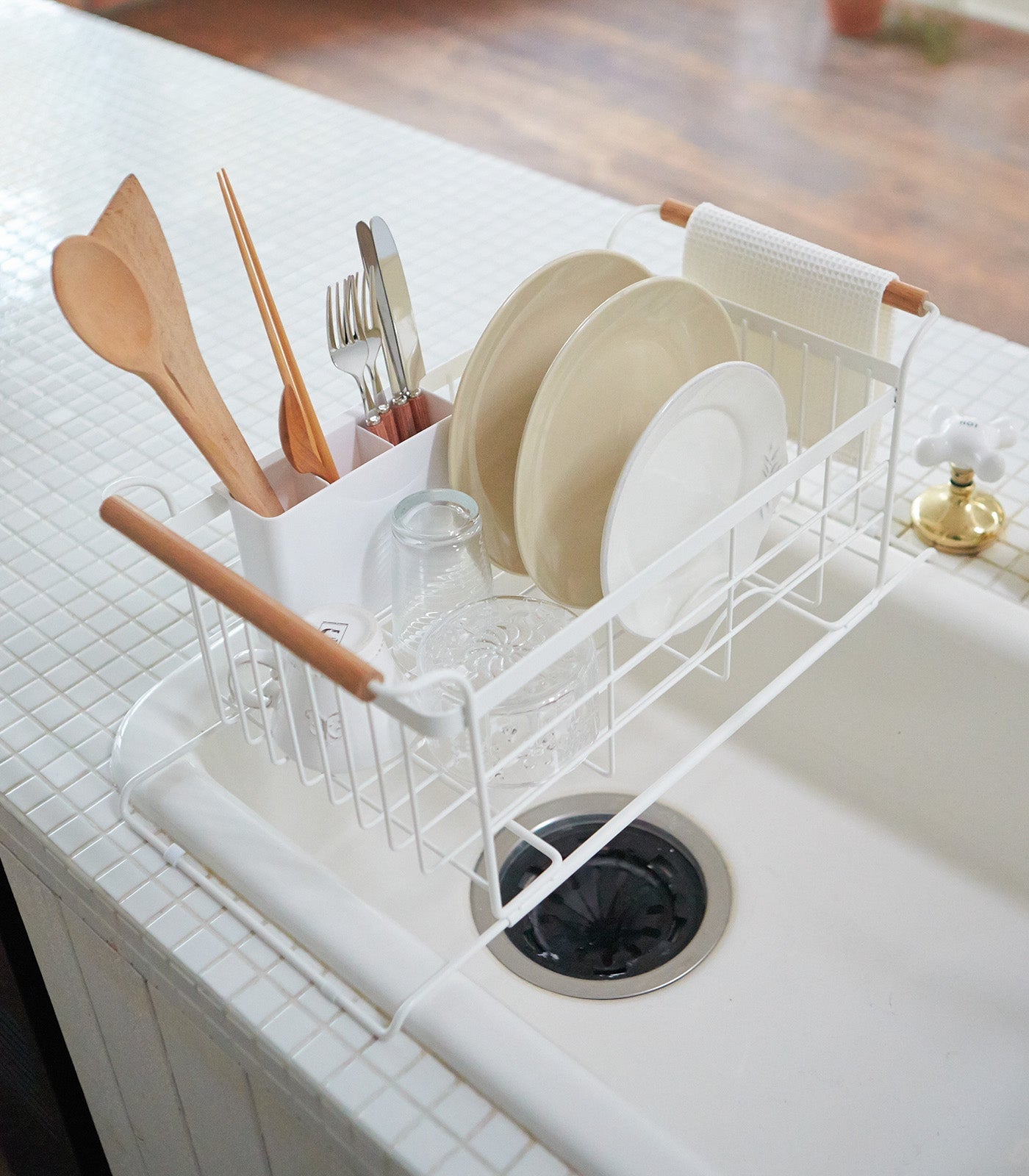 Over-the-Sink Dish Rack