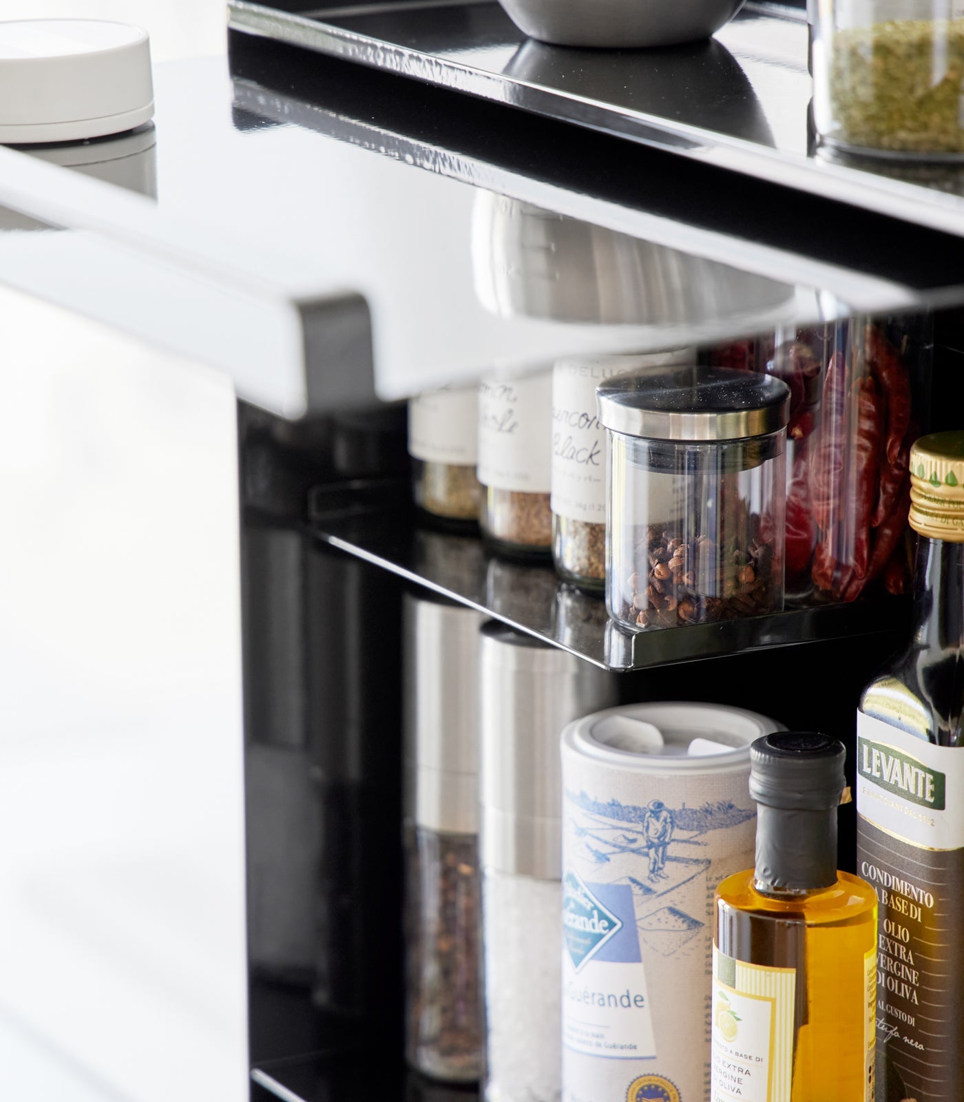 Concealable Spice Rack
