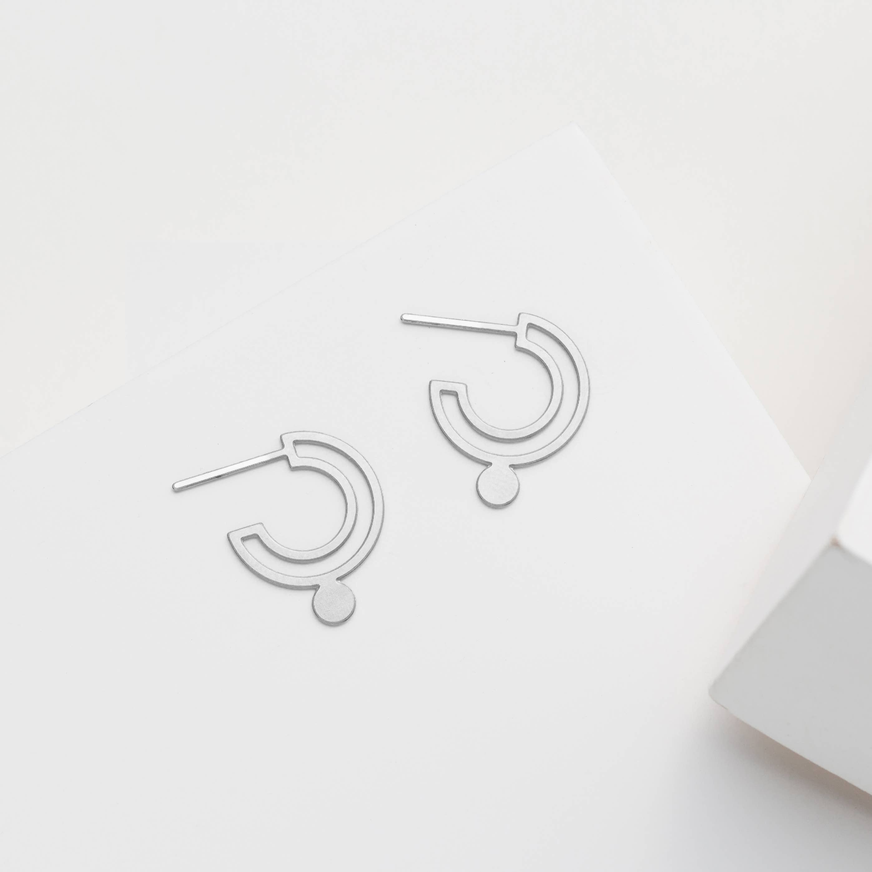 Neutra Minis | Stainless Steel Mini Hoops