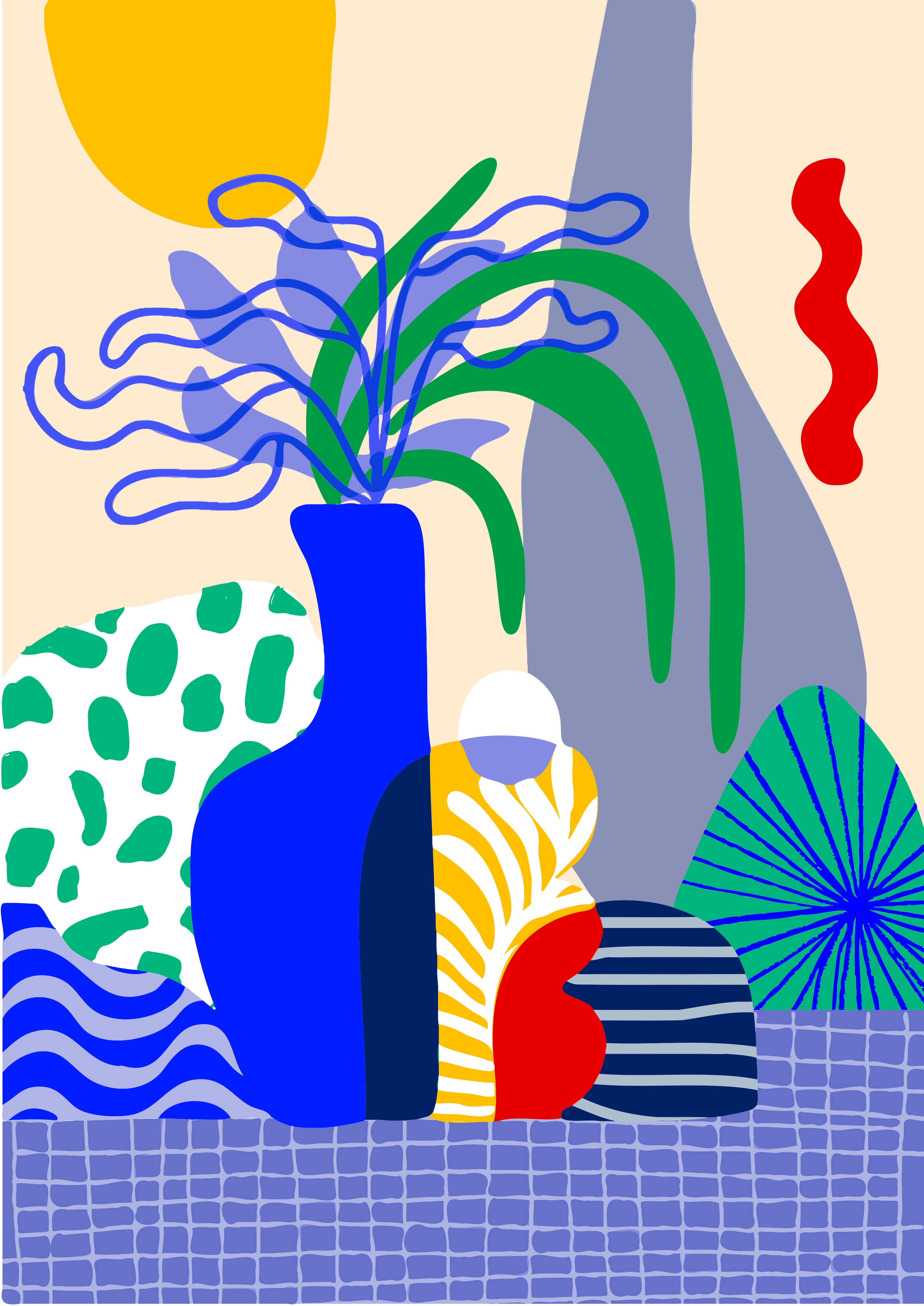 Cobalto Vase