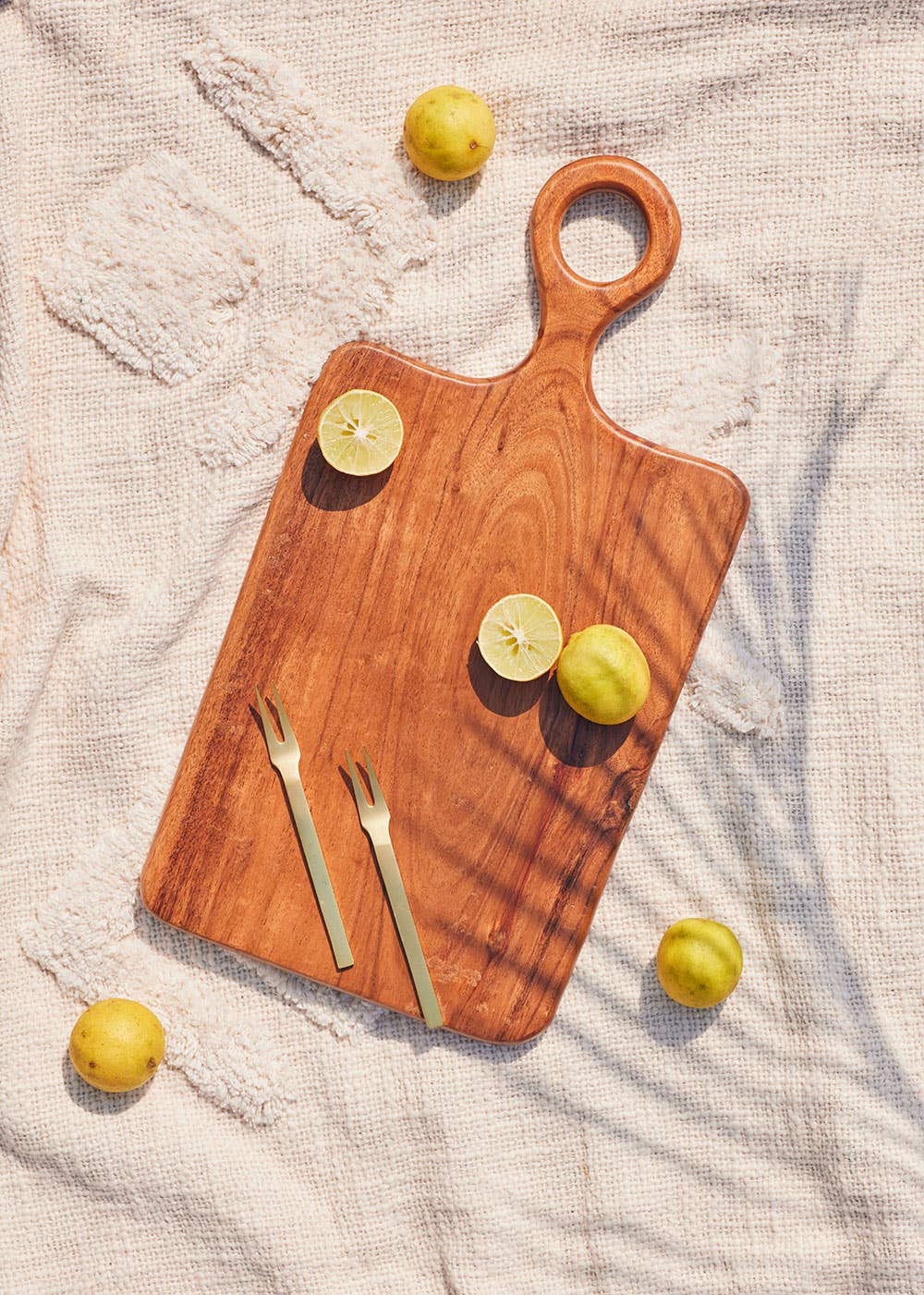 Handmade Teak Wood Charcuterie Board