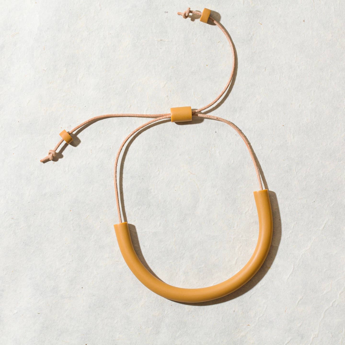 Solid Harper Mini Mustard Necklace