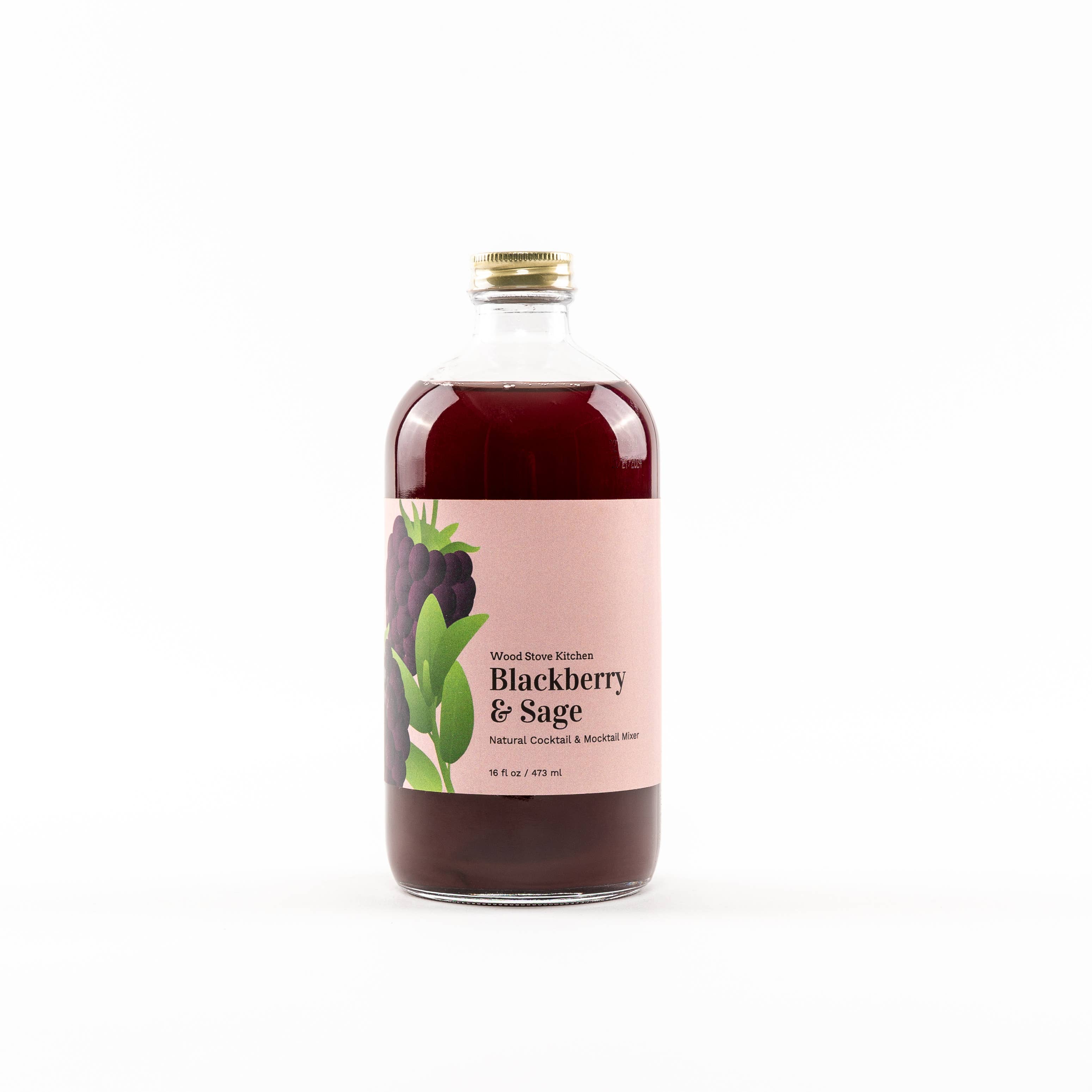 Blackberry & Sage Cocktail / Mocktail Mixer