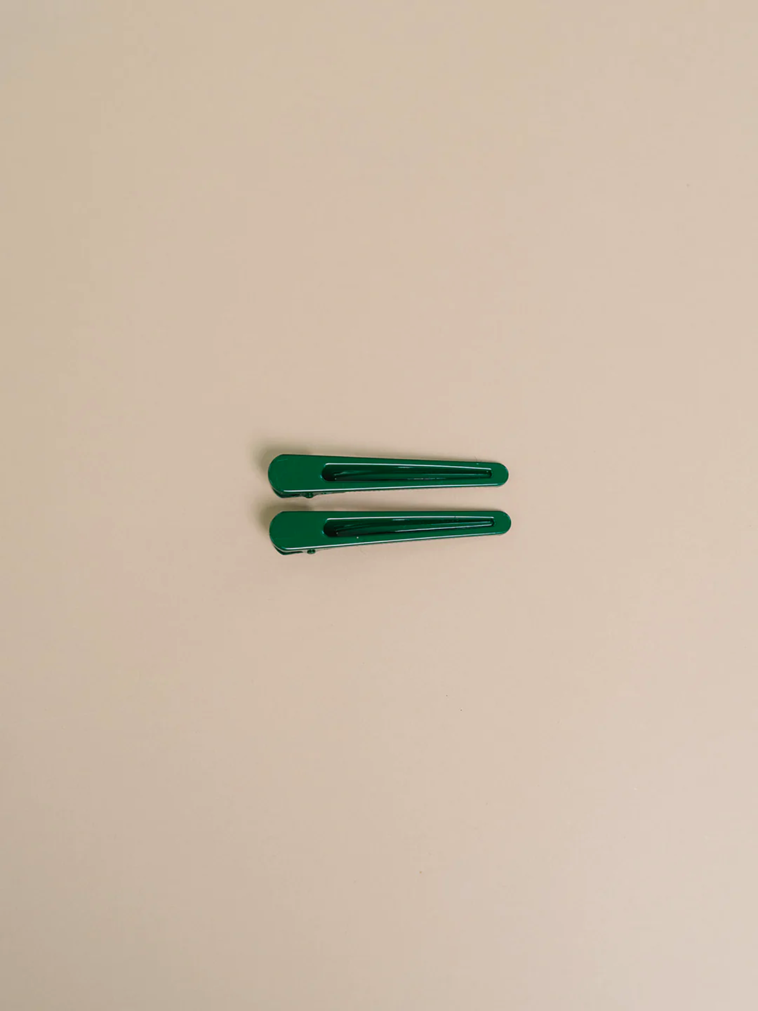 Triangle Hair Clips | Forest