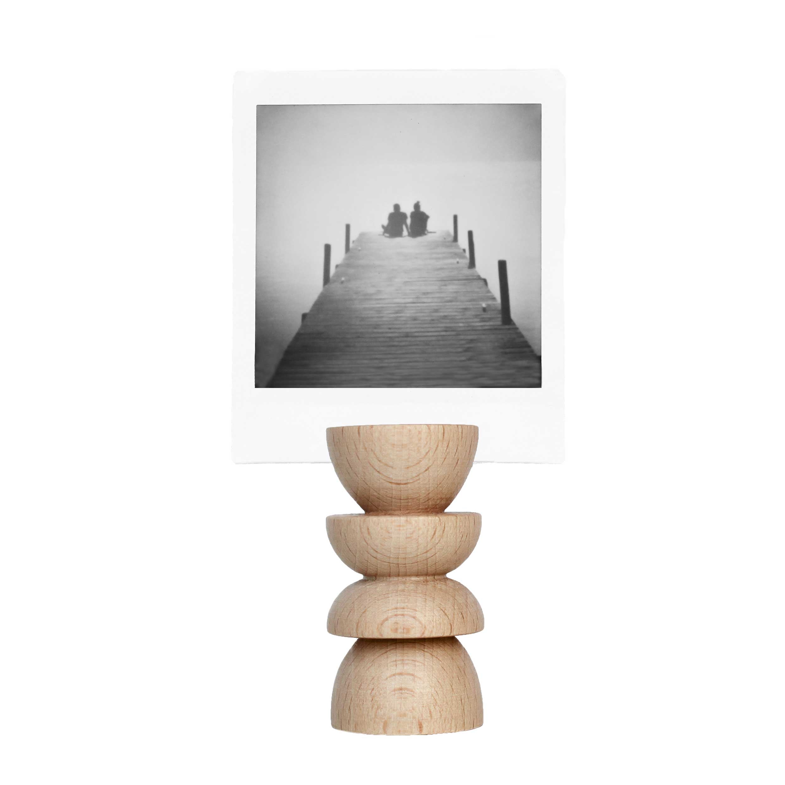Wood Stand Picture / Postcard Display Holder - Tall Nr. 4