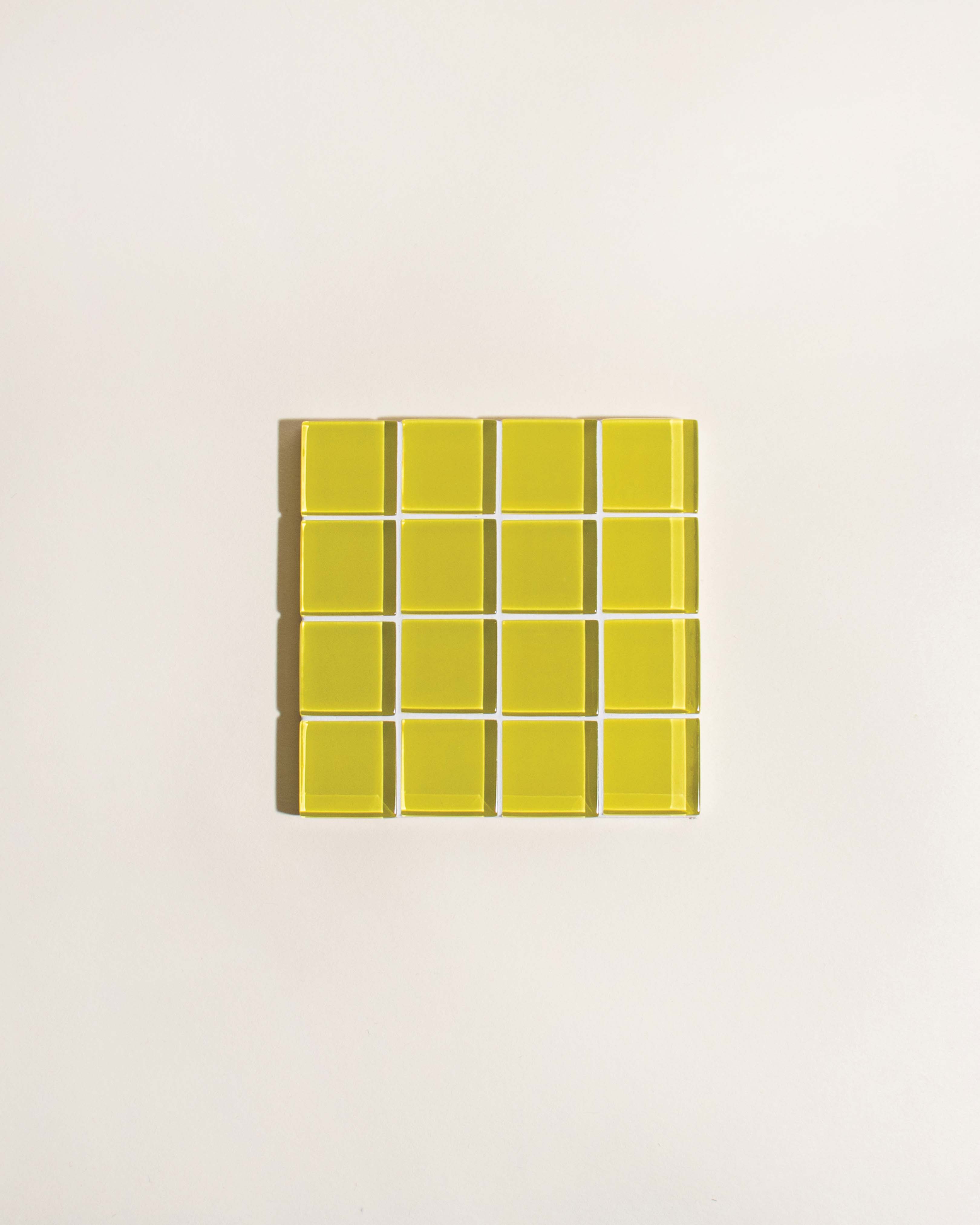 Glass Tile Coaster - It's Dandelion