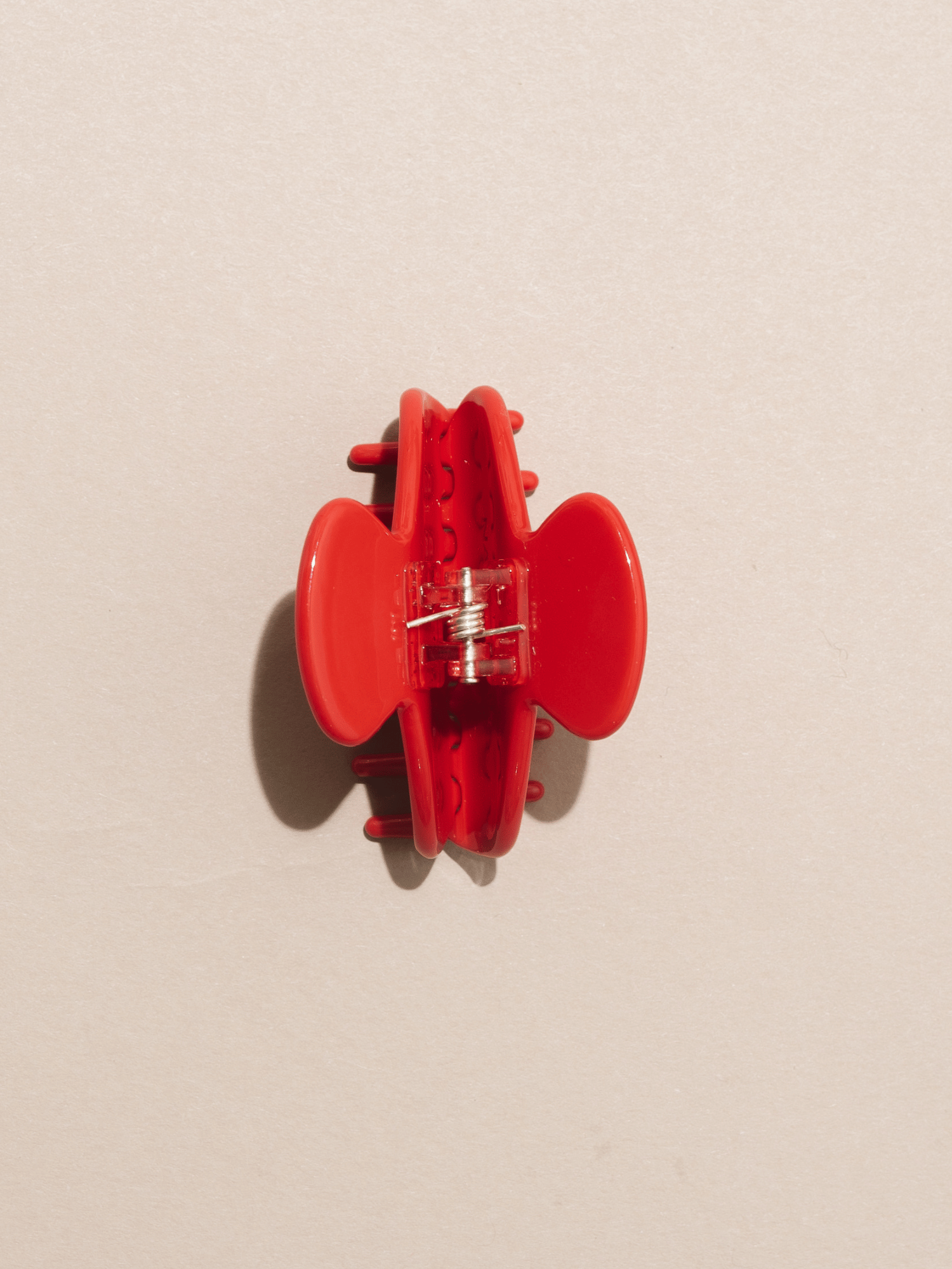 Small Hair Claw Clips: Cherry