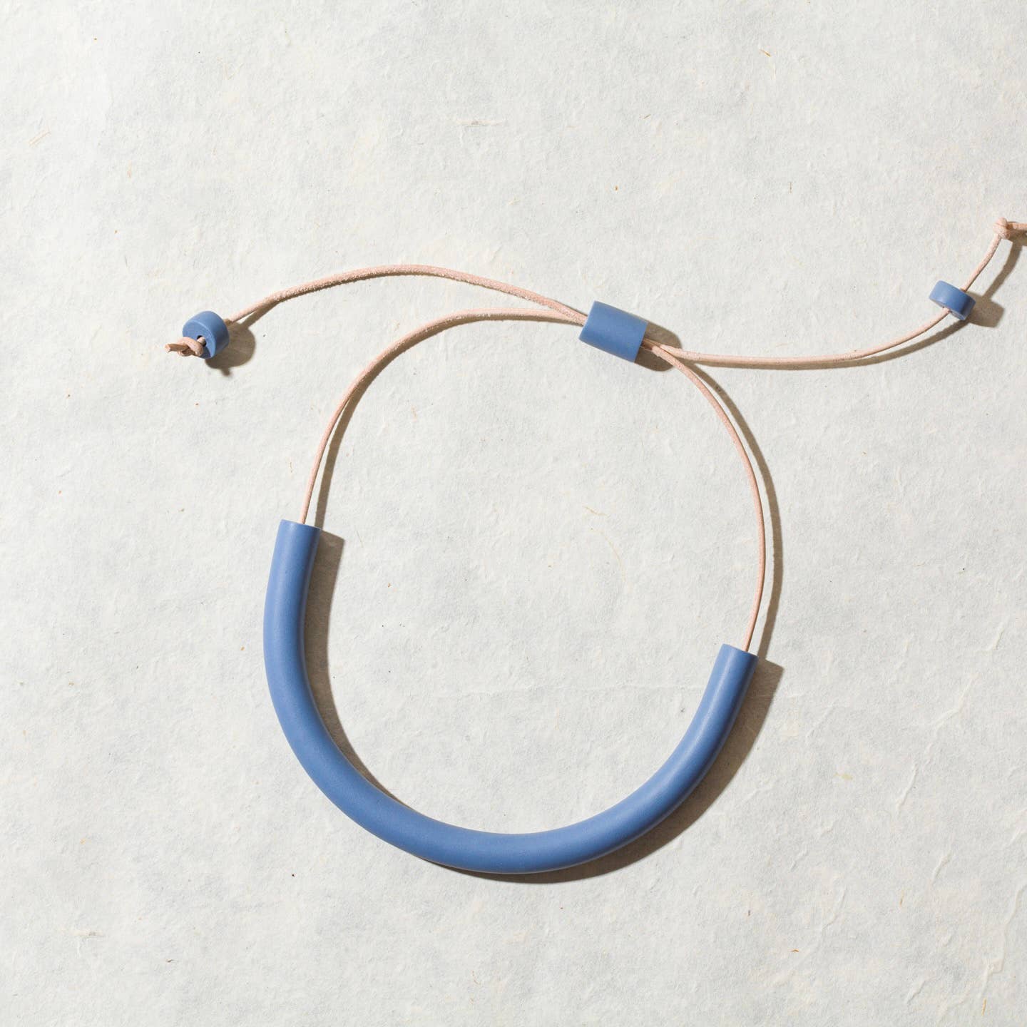 Solid Harper Mini Blue Necklace