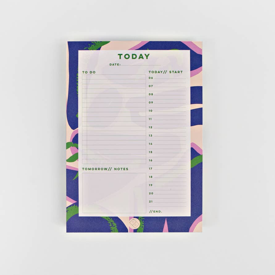 Capri Daily Planner Pad