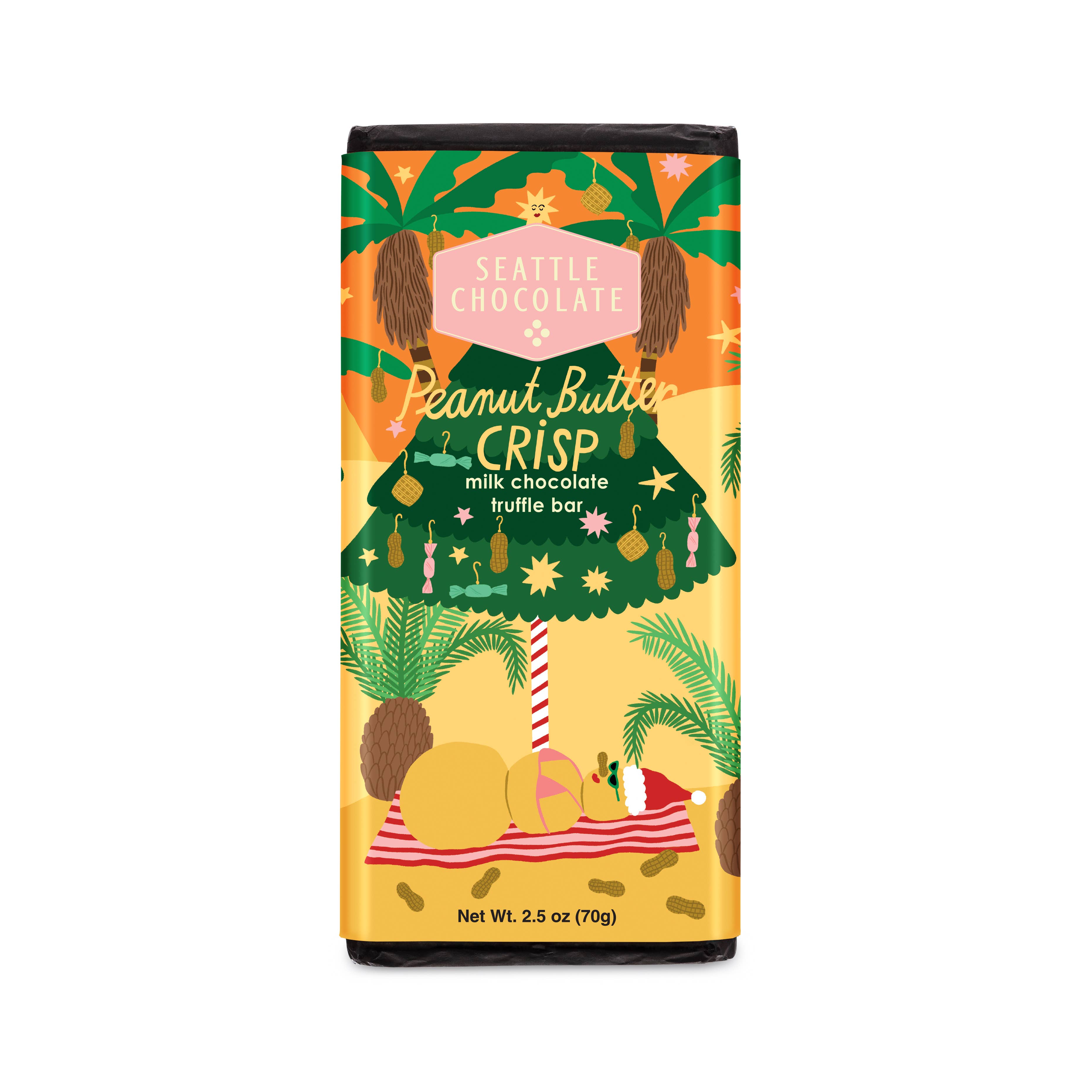 Peanut Butter Crisp Truffle Bar