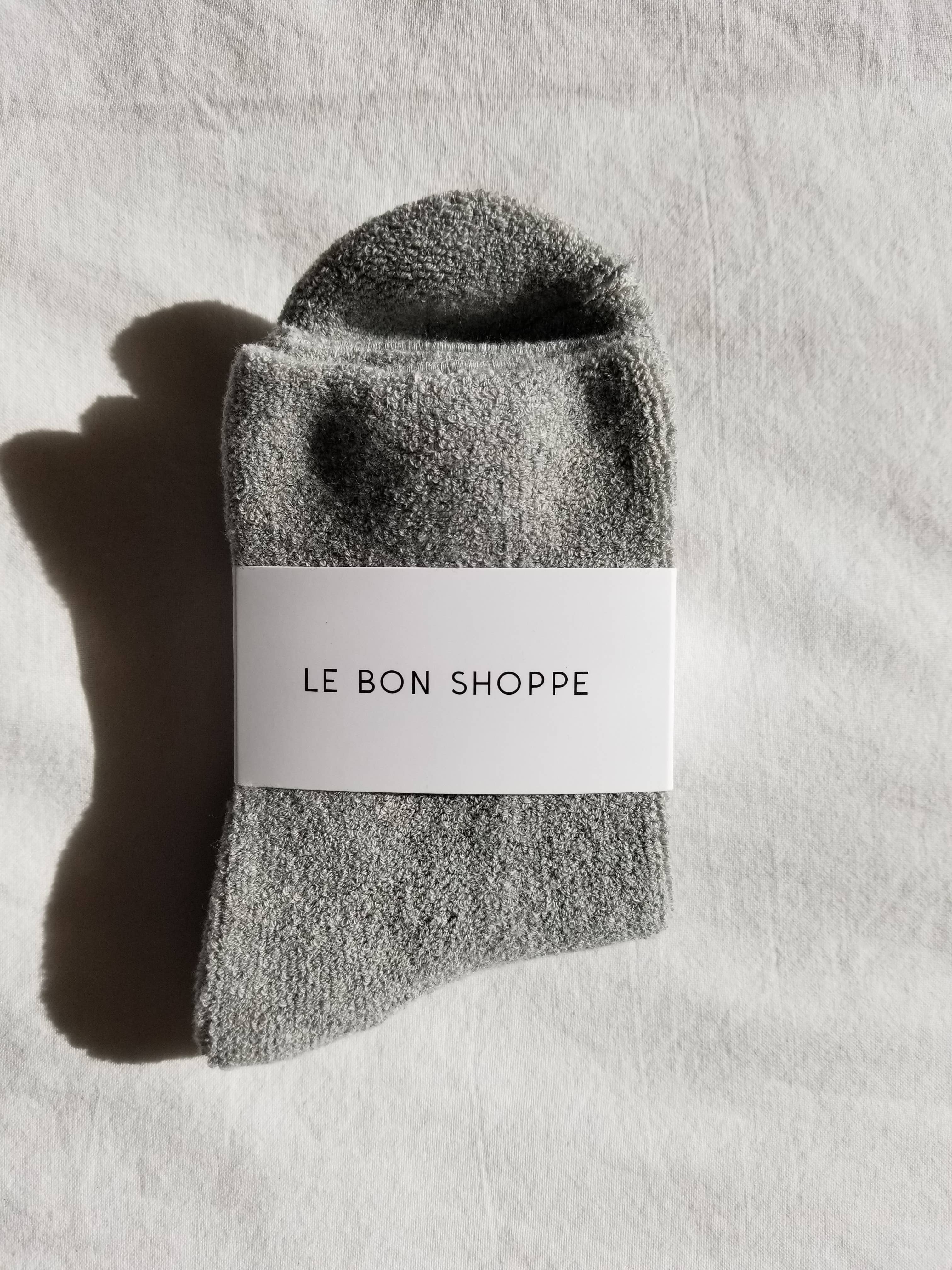 Cloud Socks: Heather Grey
