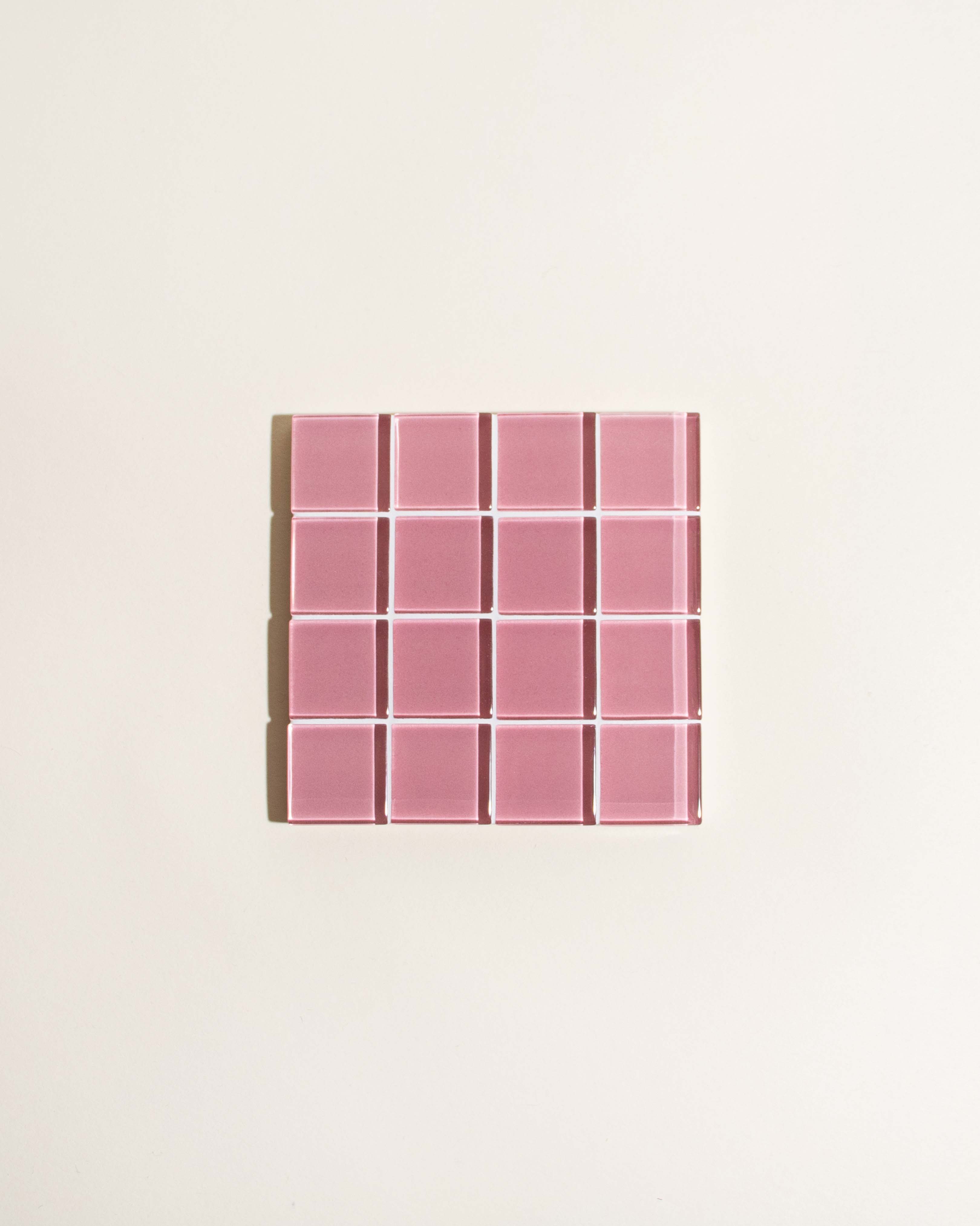 Glass Tile Coaster - It's Heart
