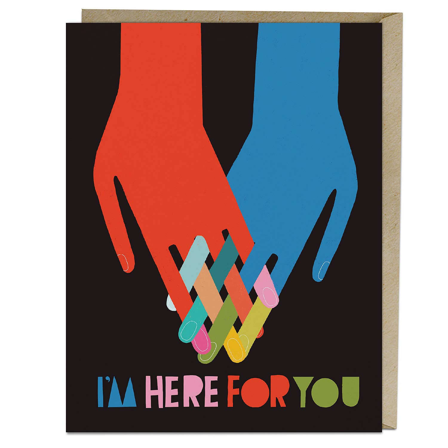 Lisa Congdon I'm Here For You Empathy Card